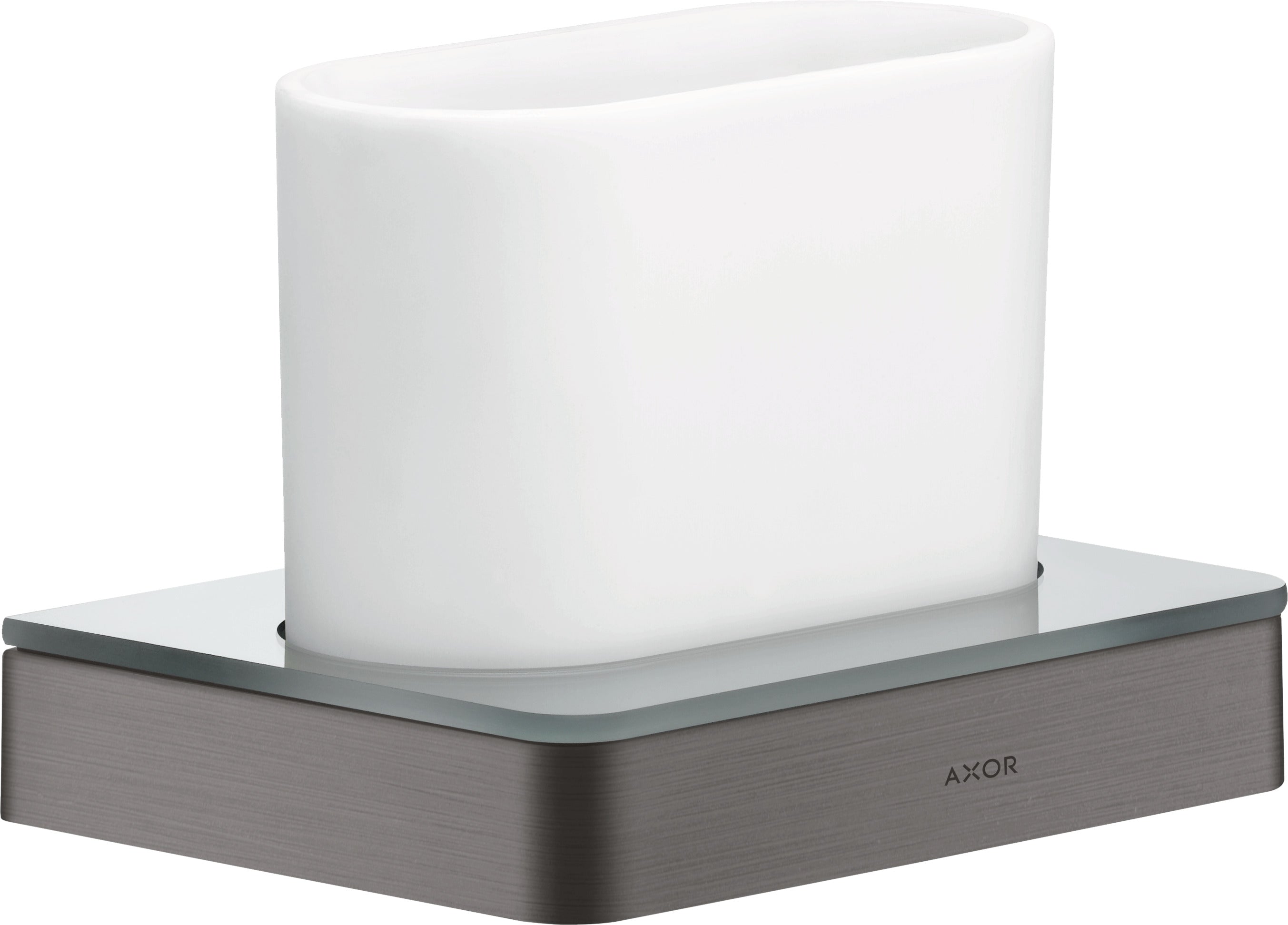 AXOR Universal Softsquare Toothbrush tumbler