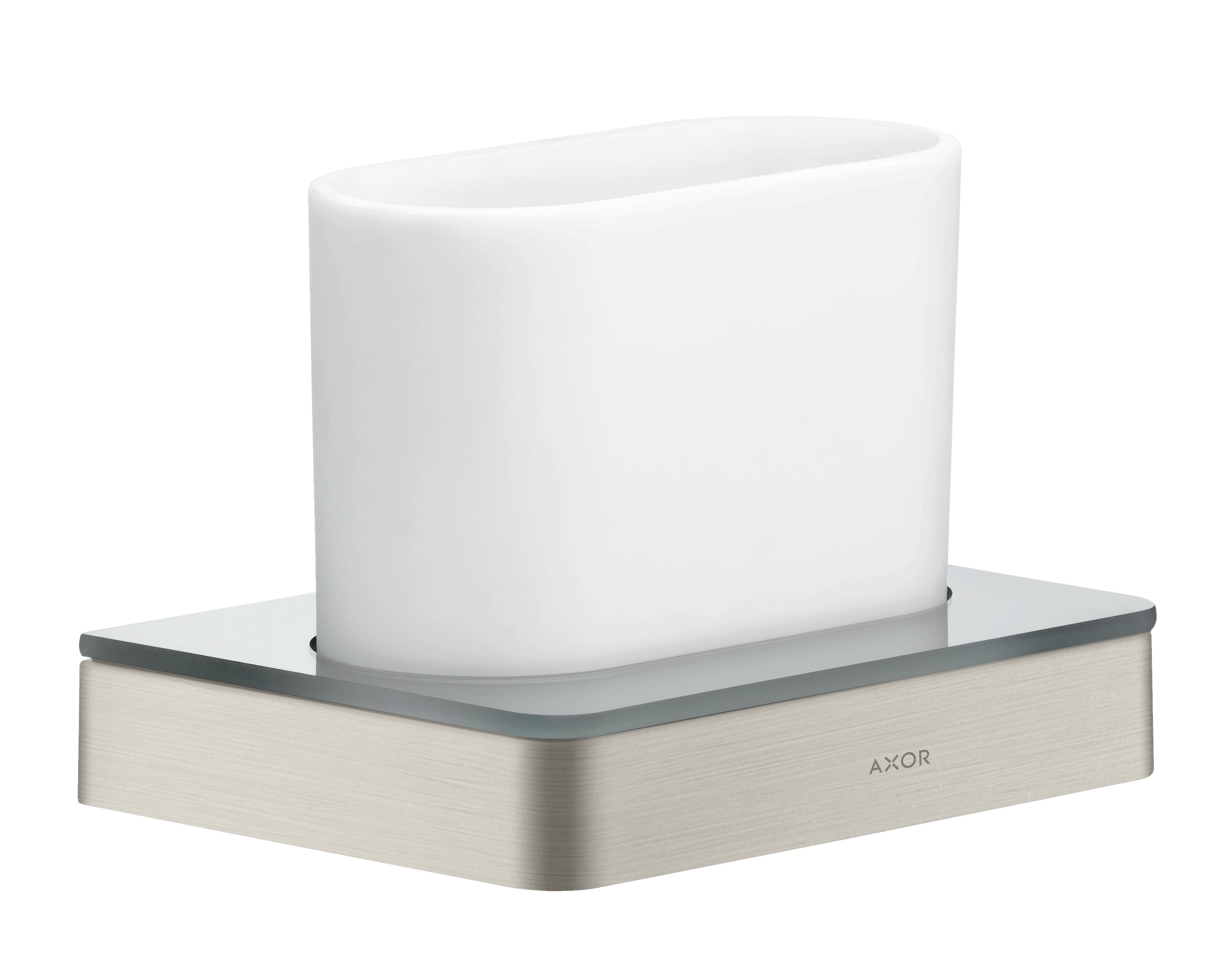 AXOR Universal Softsquare Toothbrush tumbler