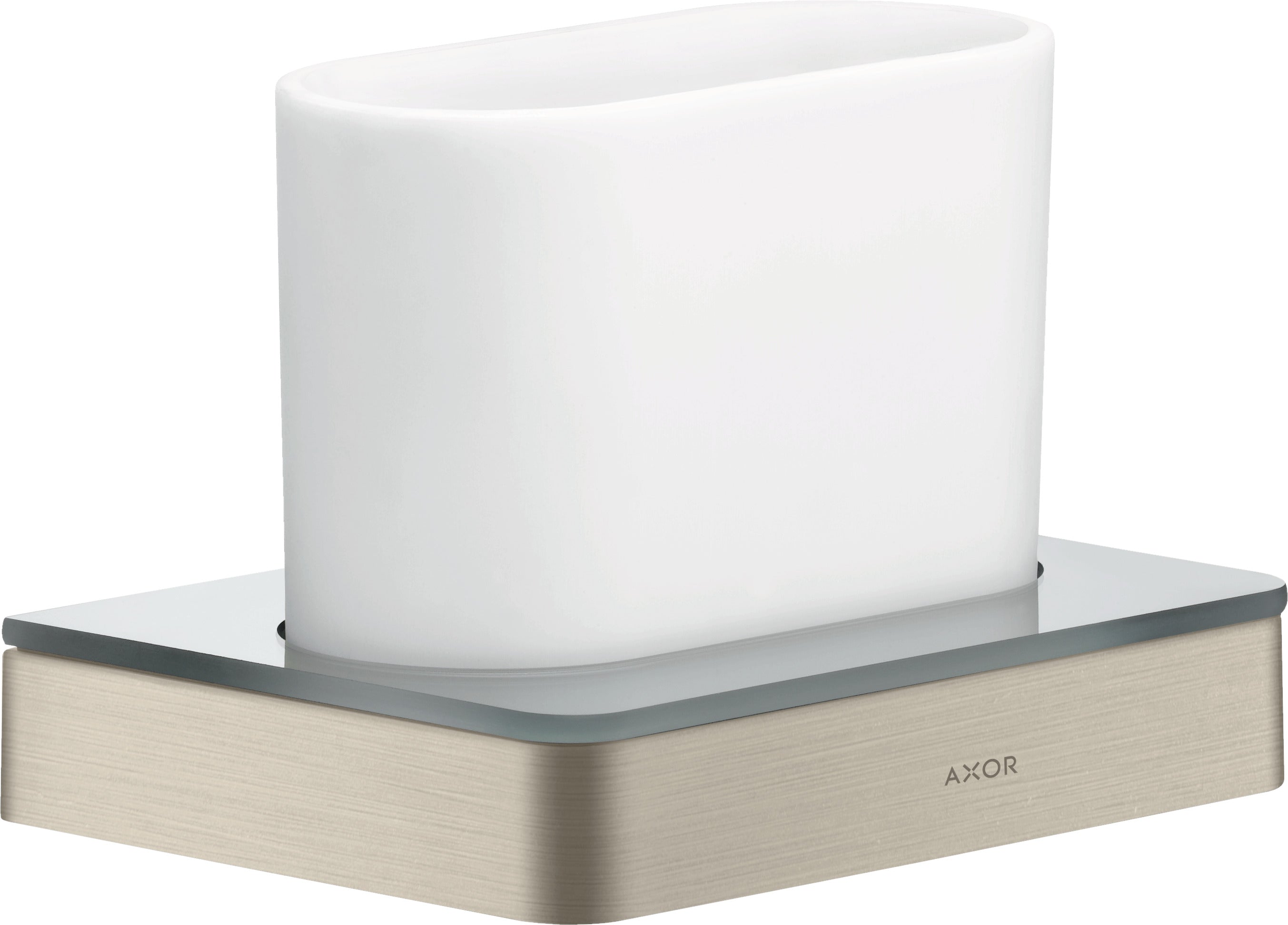 AXOR Universal Softsquare Toothbrush tumbler
