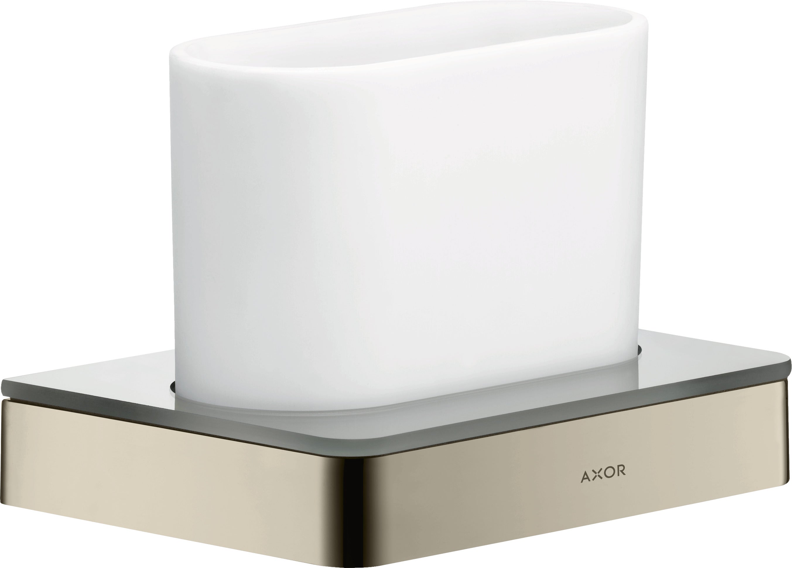AXOR Universal Softsquare Toothbrush tumbler