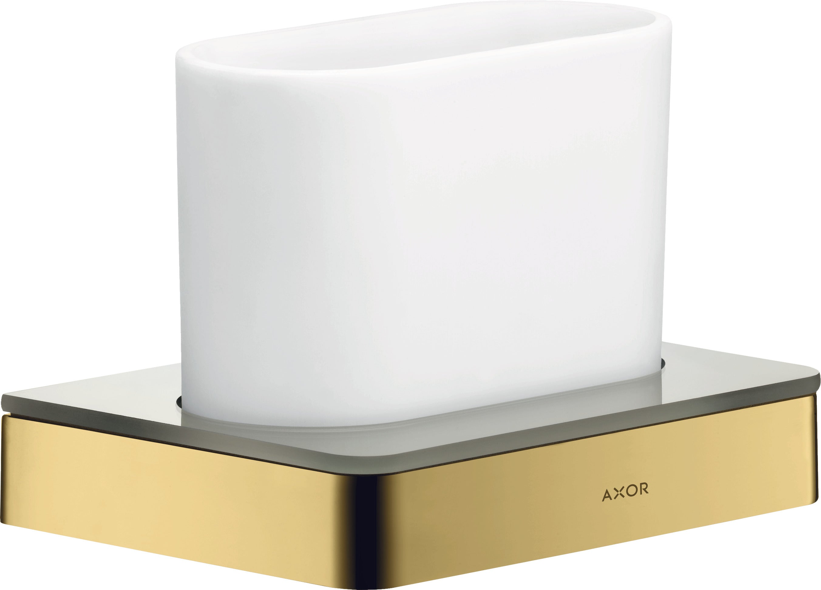 AXOR Universal Softsquare Toothbrush tumbler