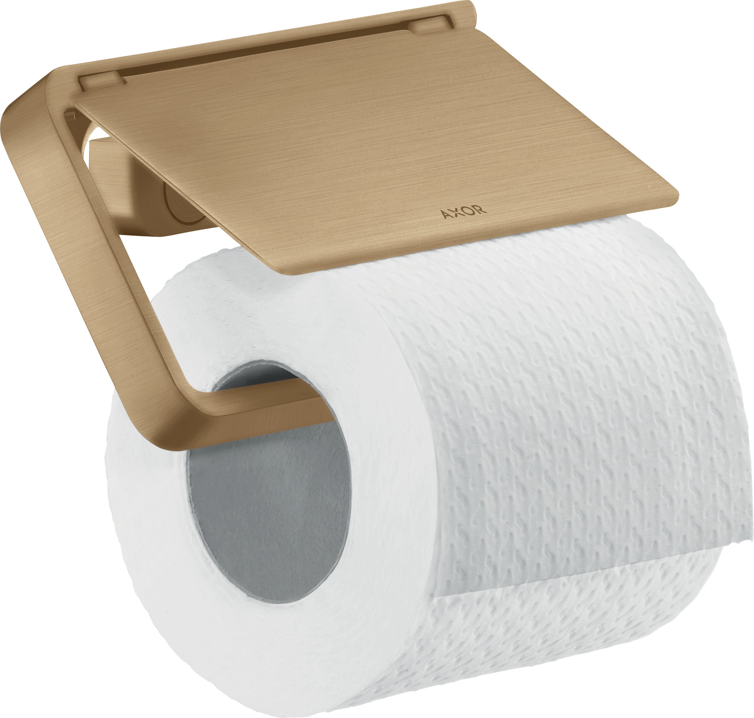 AXOR Universal Softsquare Toilet roll holder with cover