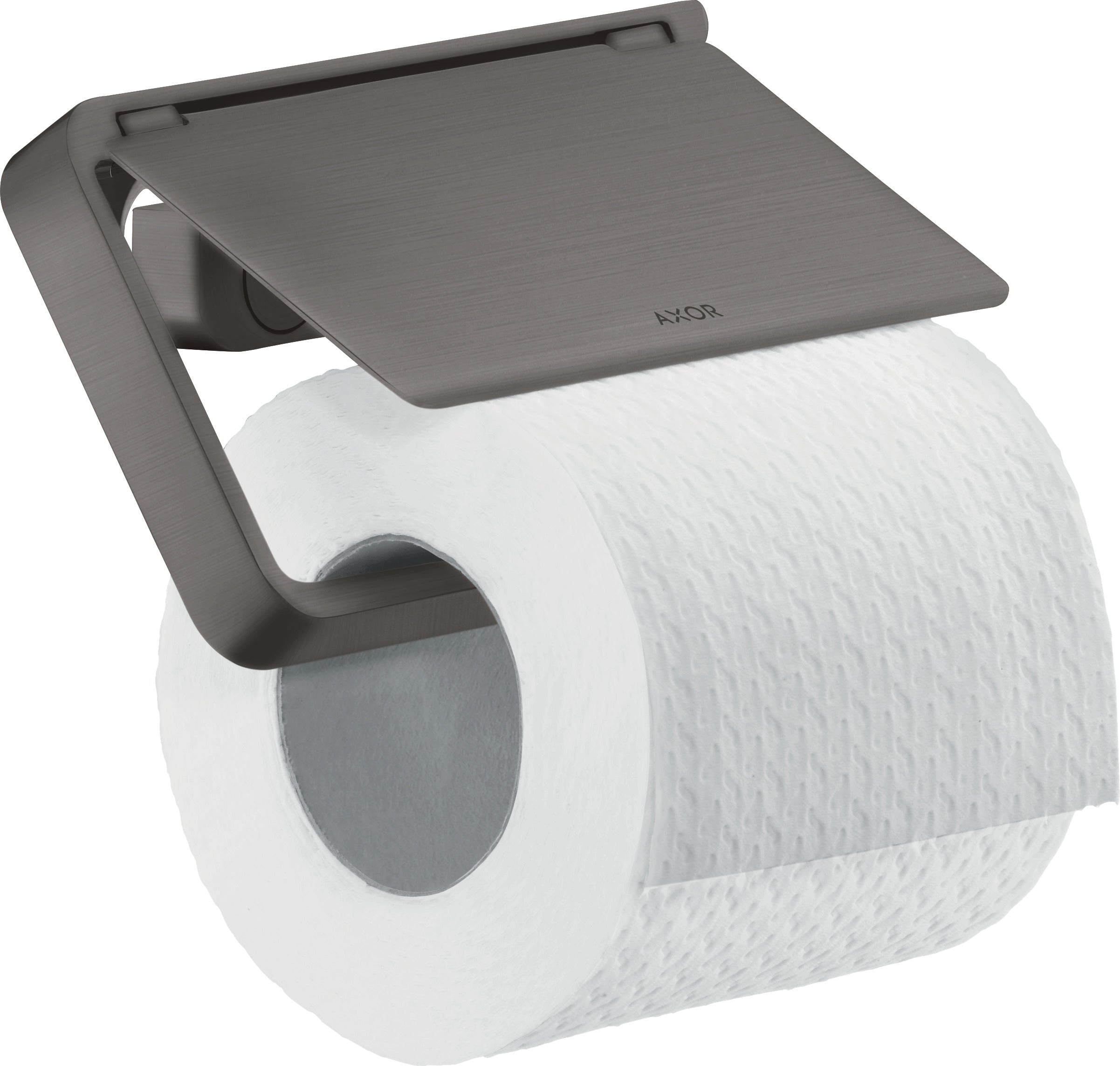 AXOR Universal Softsquare Toilet roll holder with cover