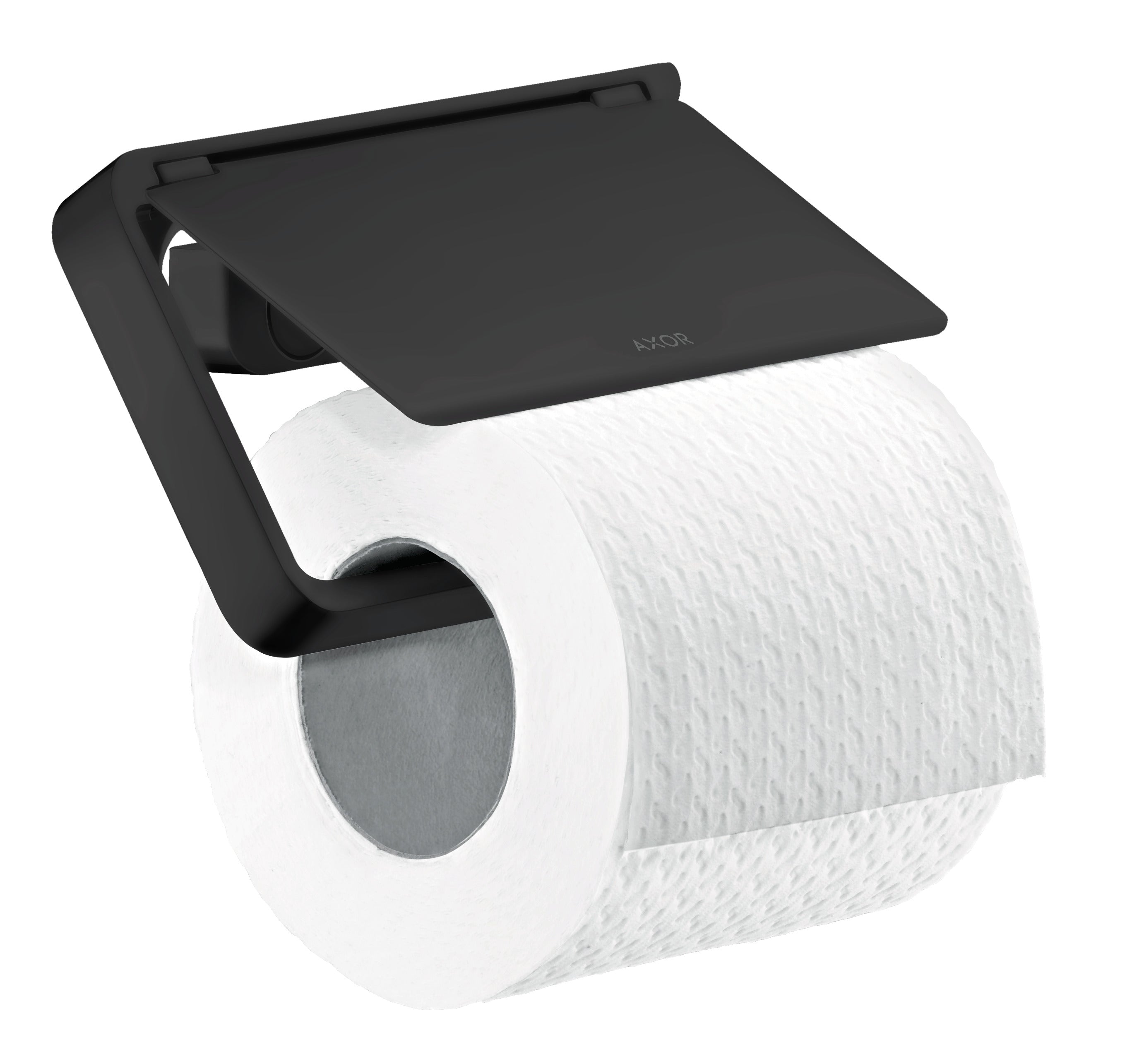 AXOR Universal Softsquare Toilet roll holder with cover