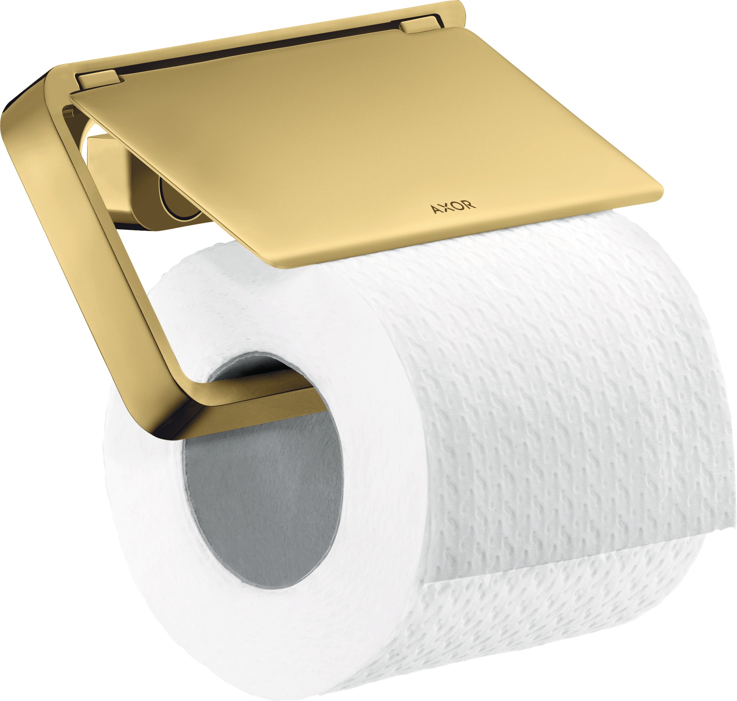 AXOR Universal Softsquare Toilet roll holder with cover