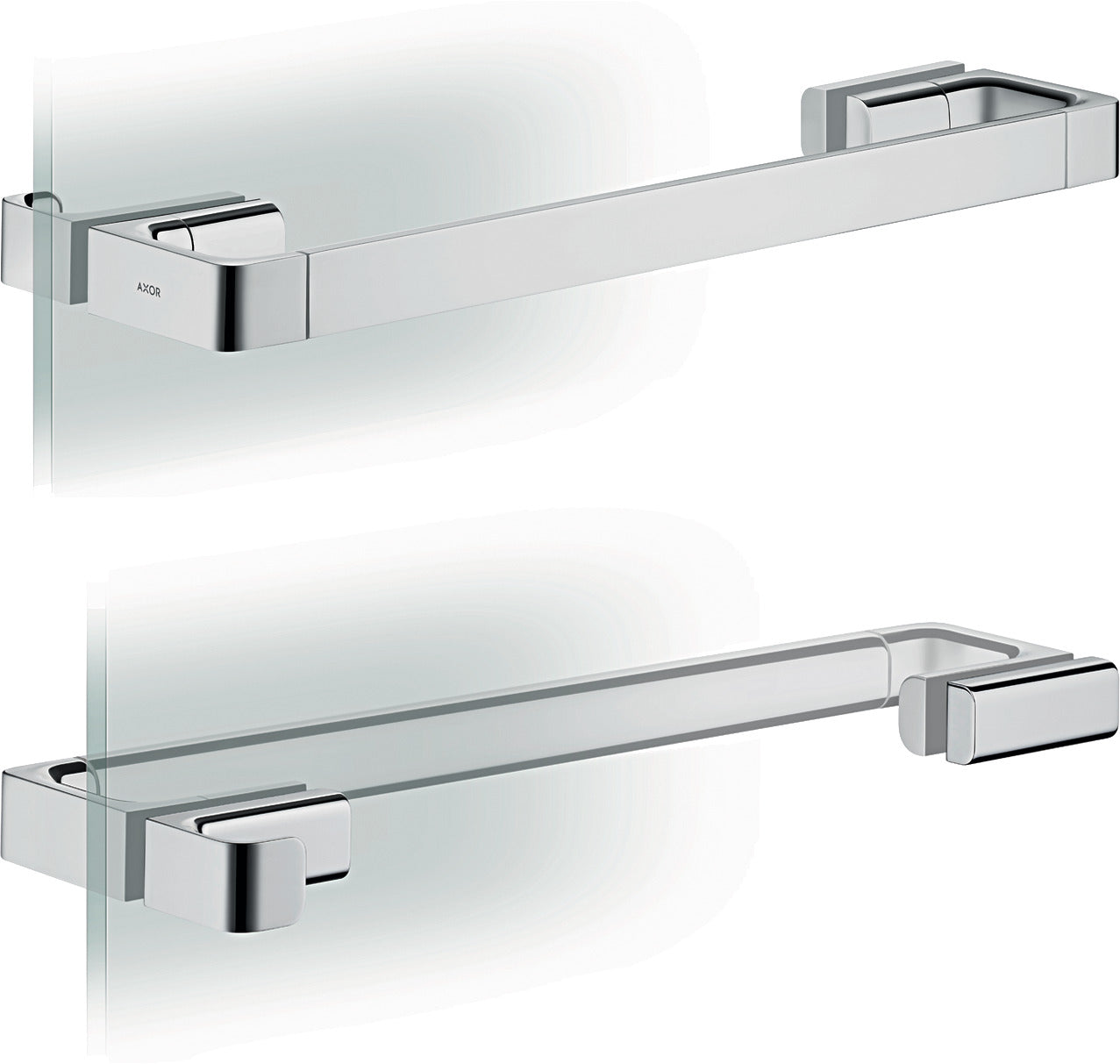 AXOR Universal Softsquare Shower door handle 444 mm