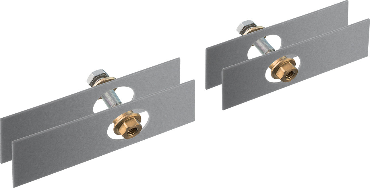 AXOR Universal Softsquare Mounting kit for two-sided glass installation