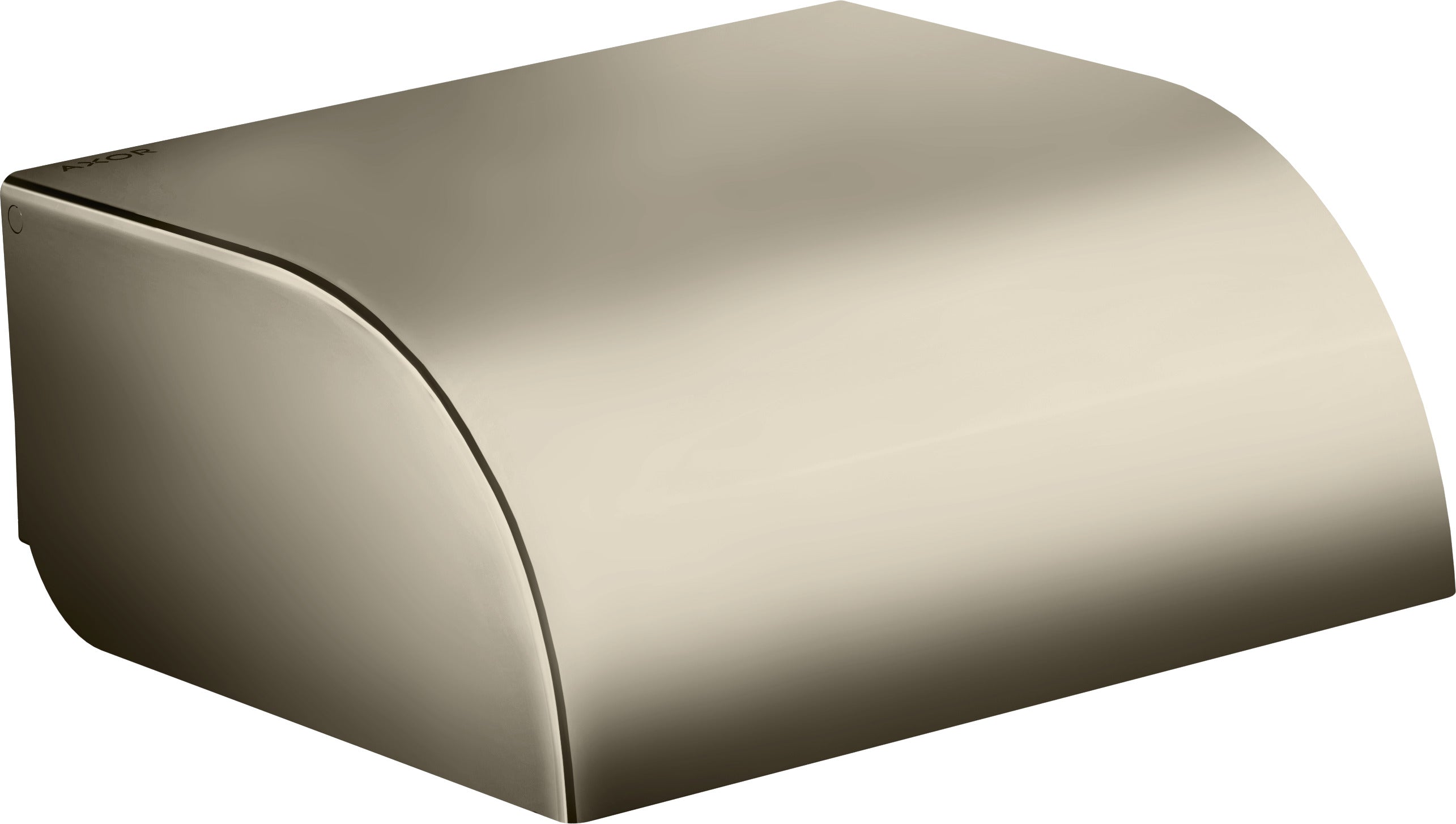 AXOR Universal Circular Toilet paper holder with cover