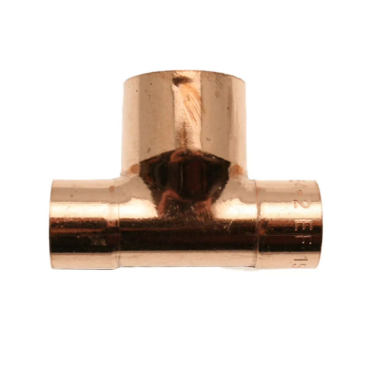 Embrass Peerless ATOMIC End Feed Unequal Tee - Both Ends C x C x C