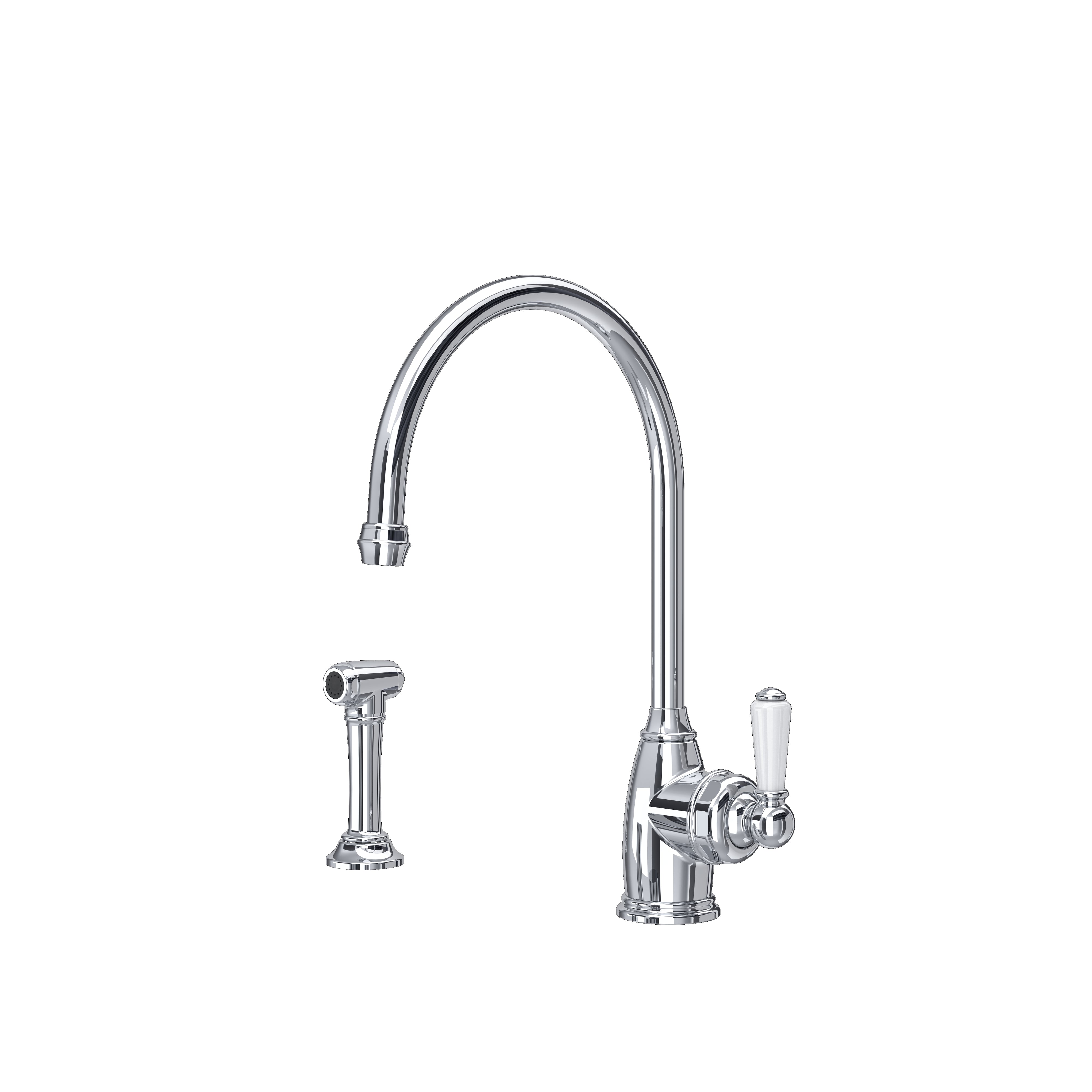 THE PHOENICIAN COLLECTION Monobloc sink mixer with rinse