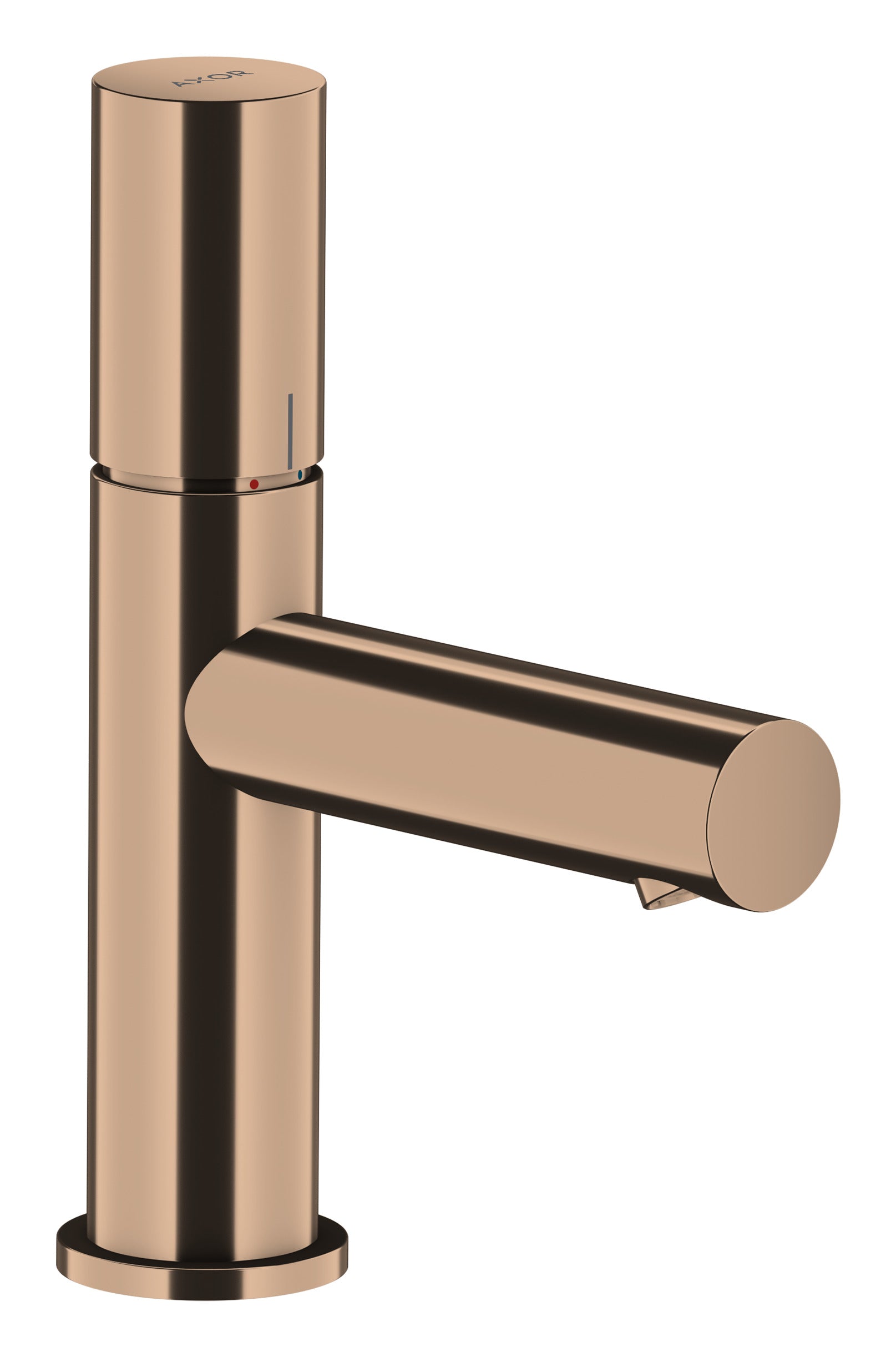 AXOR Uno Single lever basin mixer 80 with zero handle without waste