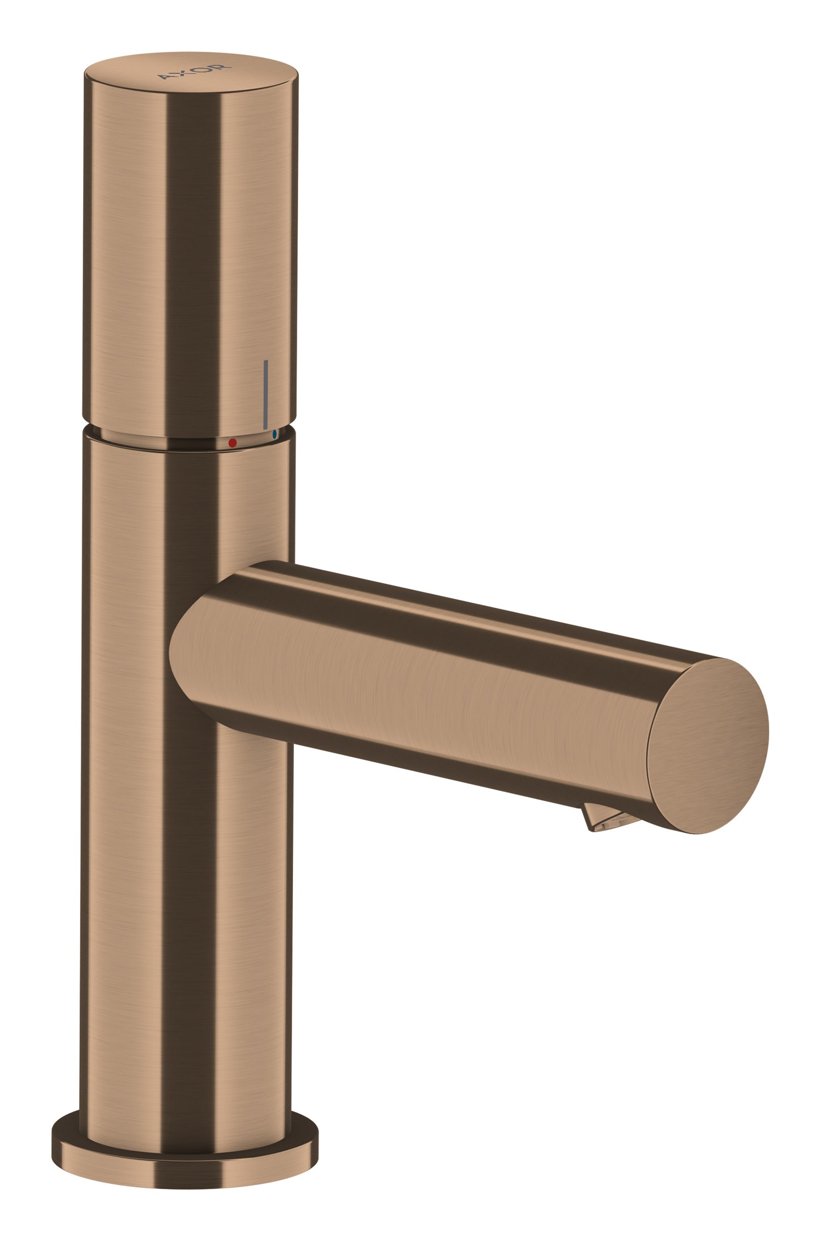 AXOR Uno Single lever basin mixer 80 with zero handle without waste