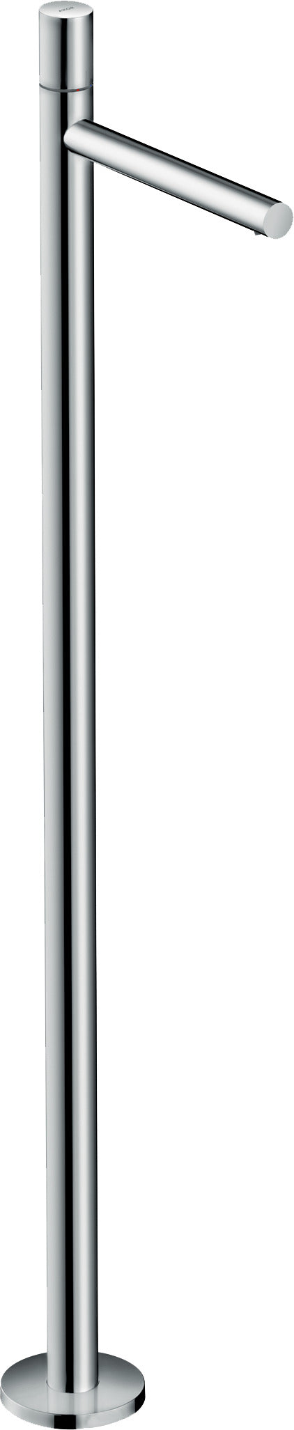AXOR Uno Single lever basin mixer floor-standing with zero handle without waste