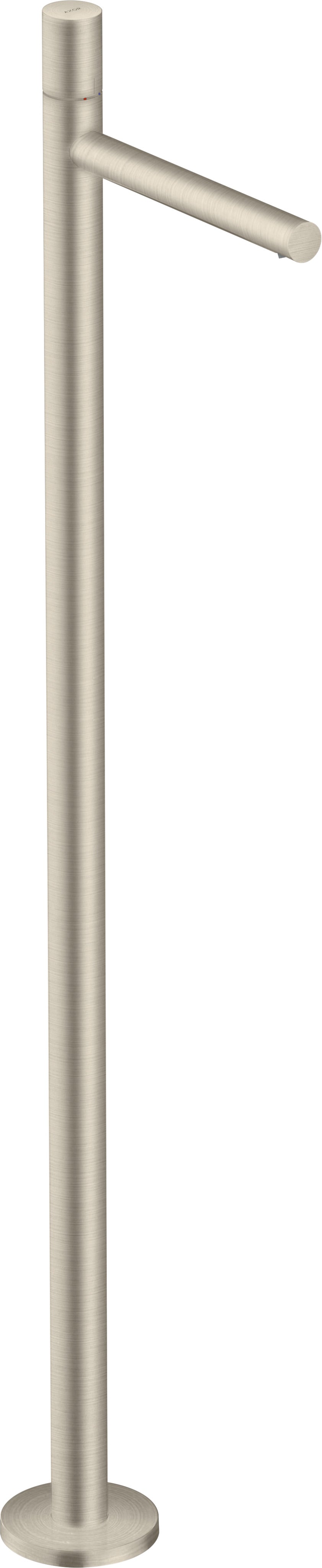 AXOR Uno Single lever basin mixer floor-standing with zero handle without waste