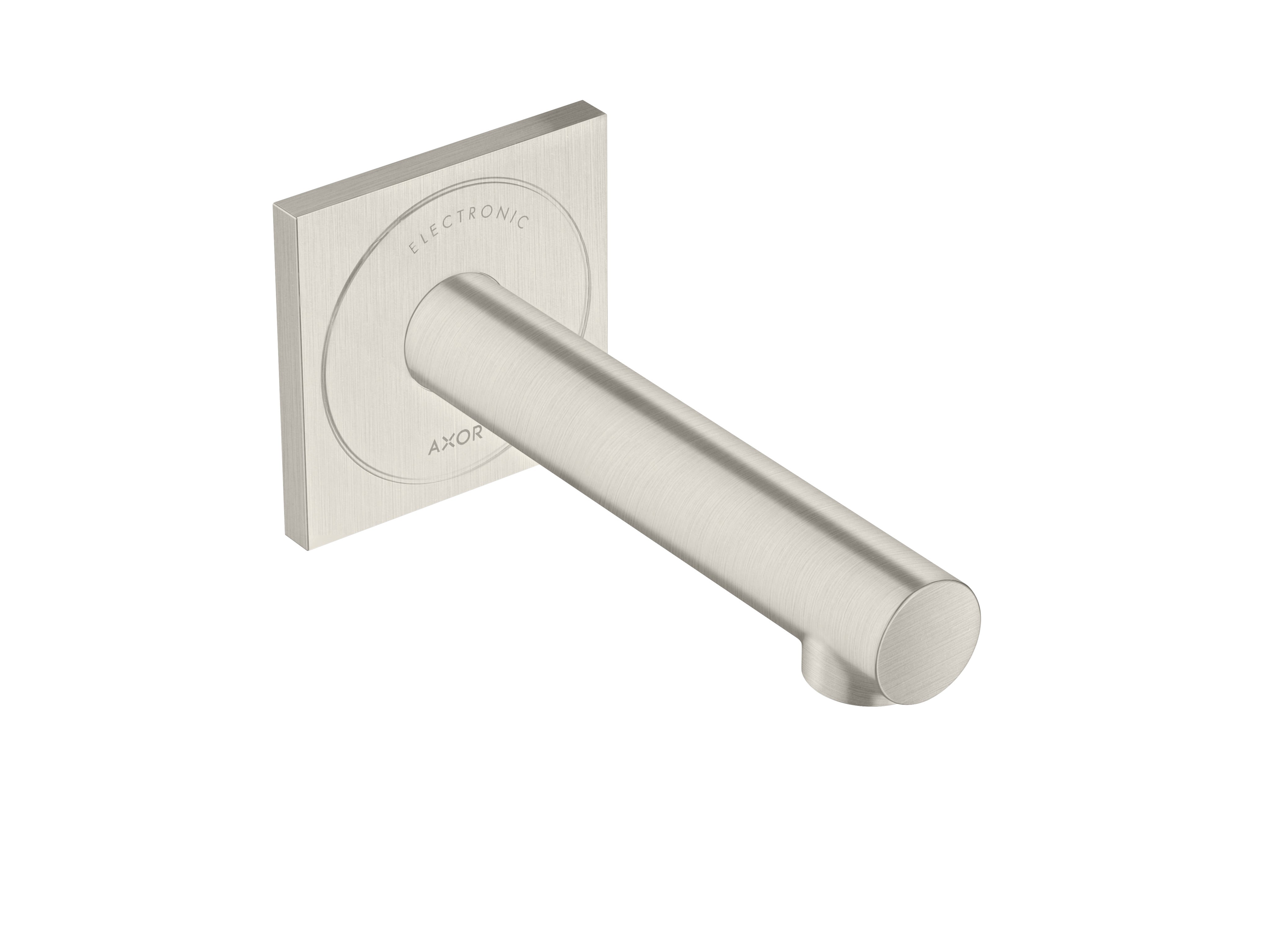 AXOR Uno Electronic basin mixer for concealed installation wall-mounted with spout 161 mm