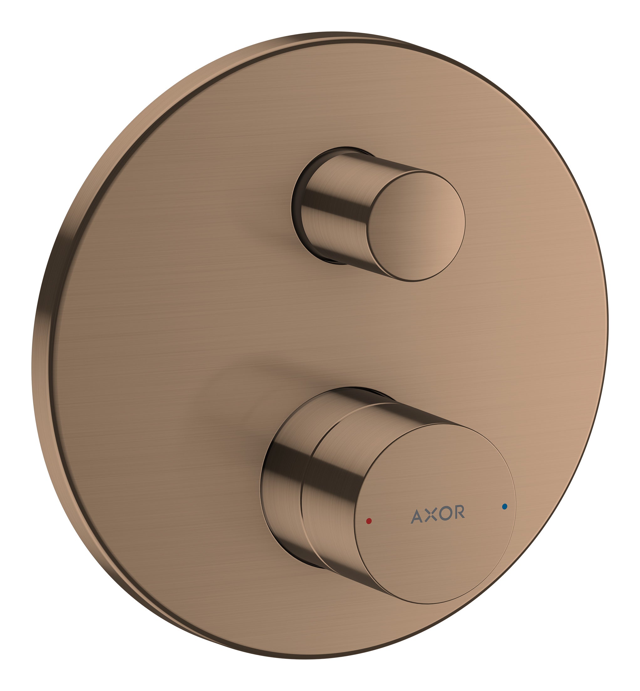 AXOR Uno Single lever manual bath mixer for concealed installation with zero handle and integrated backflow prevention