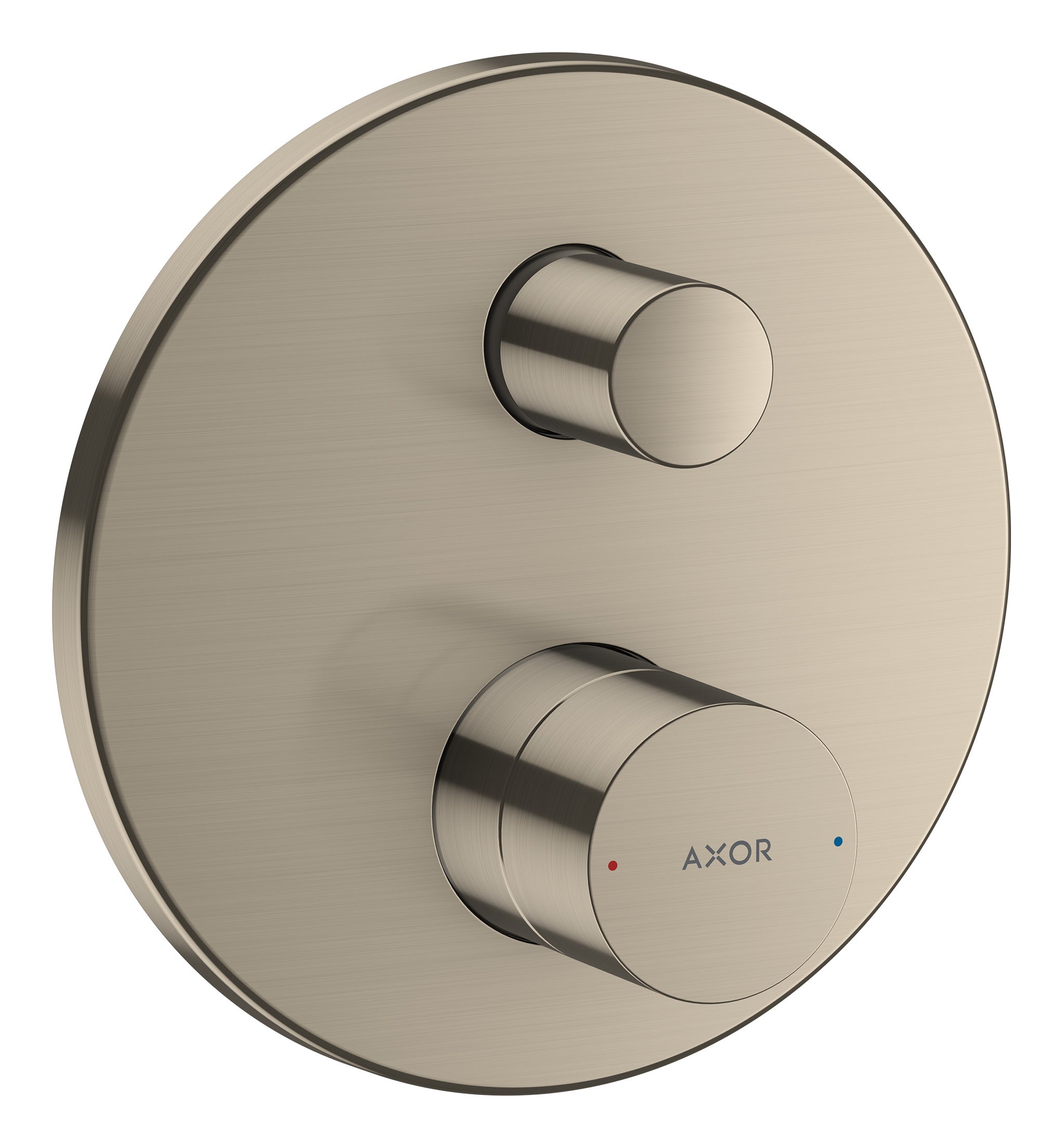 AXOR Uno Single lever manual bath mixer for concealed installation with zero handle and integrated backflow prevention