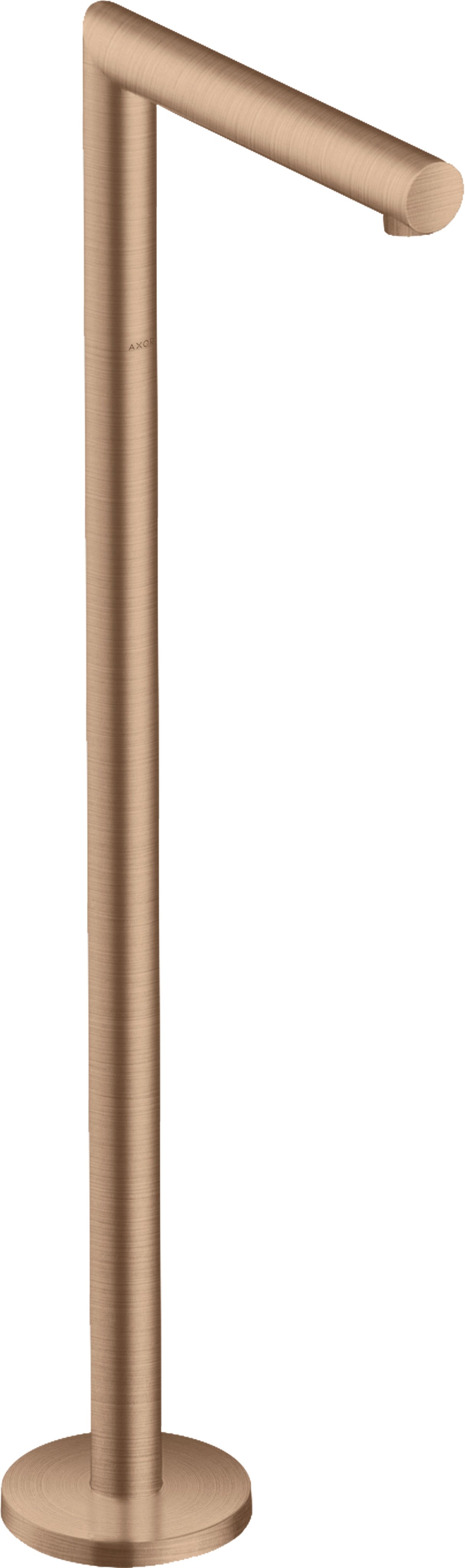 AXOR Uno Bath spout straight floor-standing