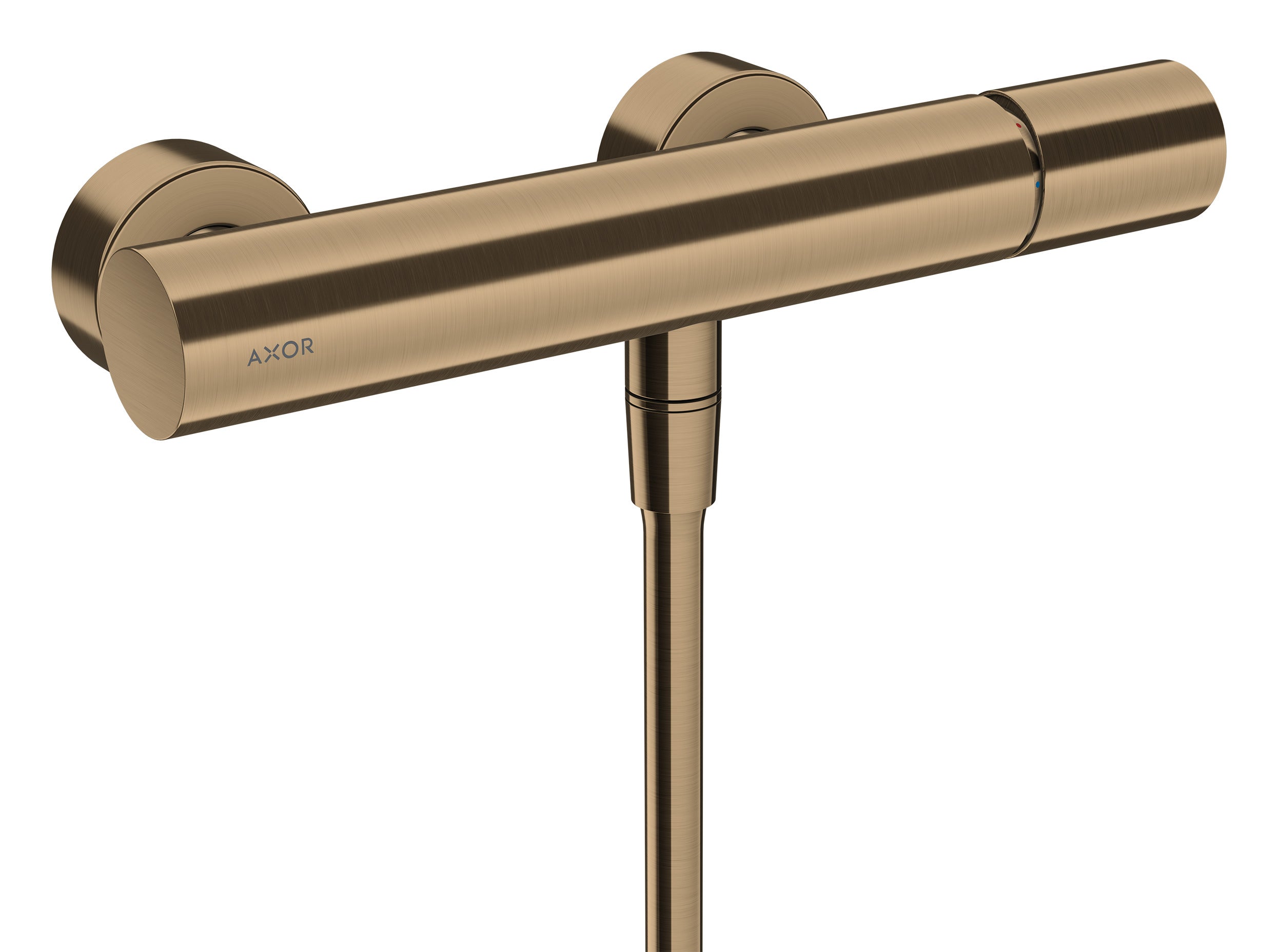 AXOR Uno Single lever manual shower mixer for exposed installation with zero handle
