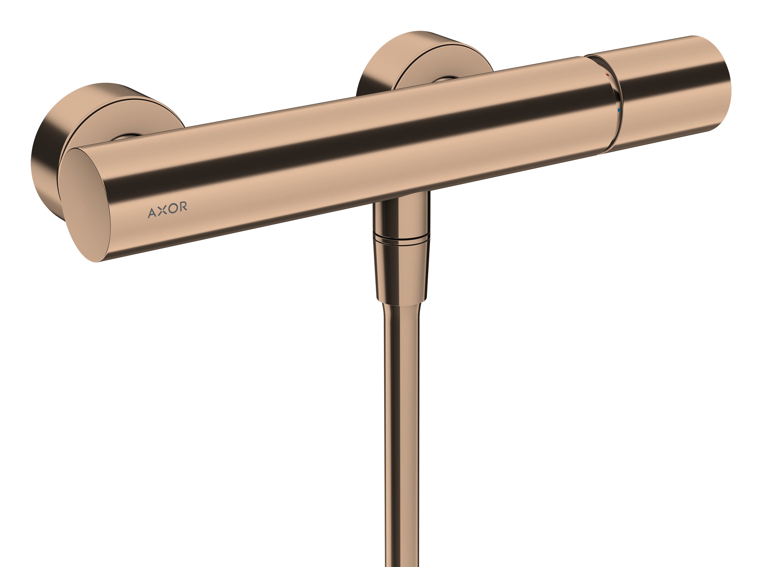AXOR Uno Single lever manual shower mixer for exposed installation with zero handle