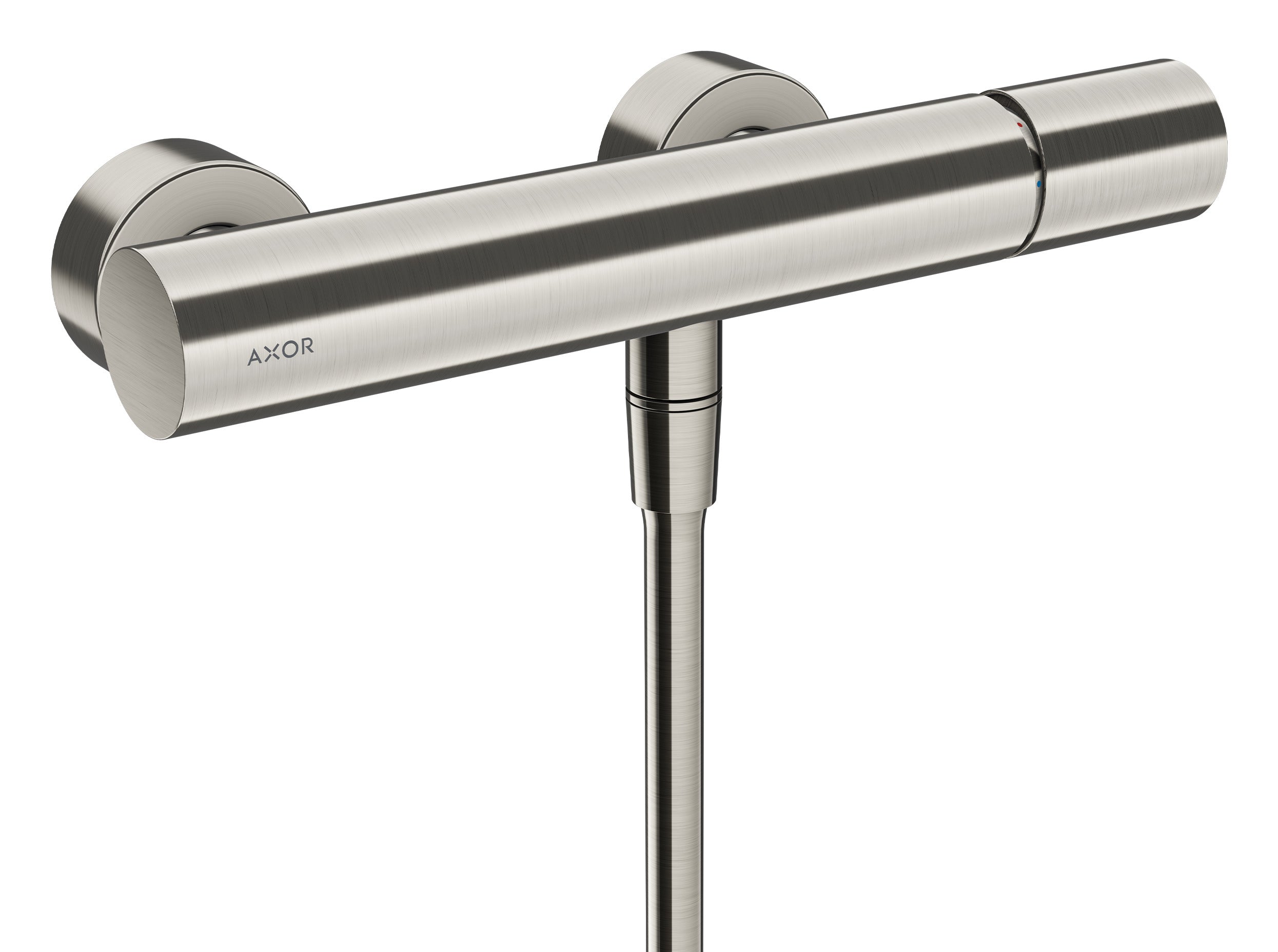 AXOR Uno Single lever manual shower mixer for exposed installation with zero handle