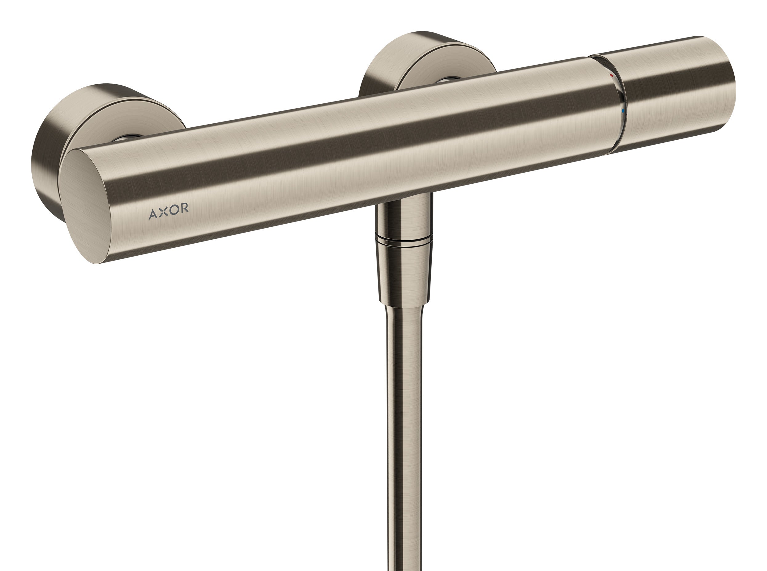 AXOR Uno Single lever manual shower mixer for exposed installation with zero handle
