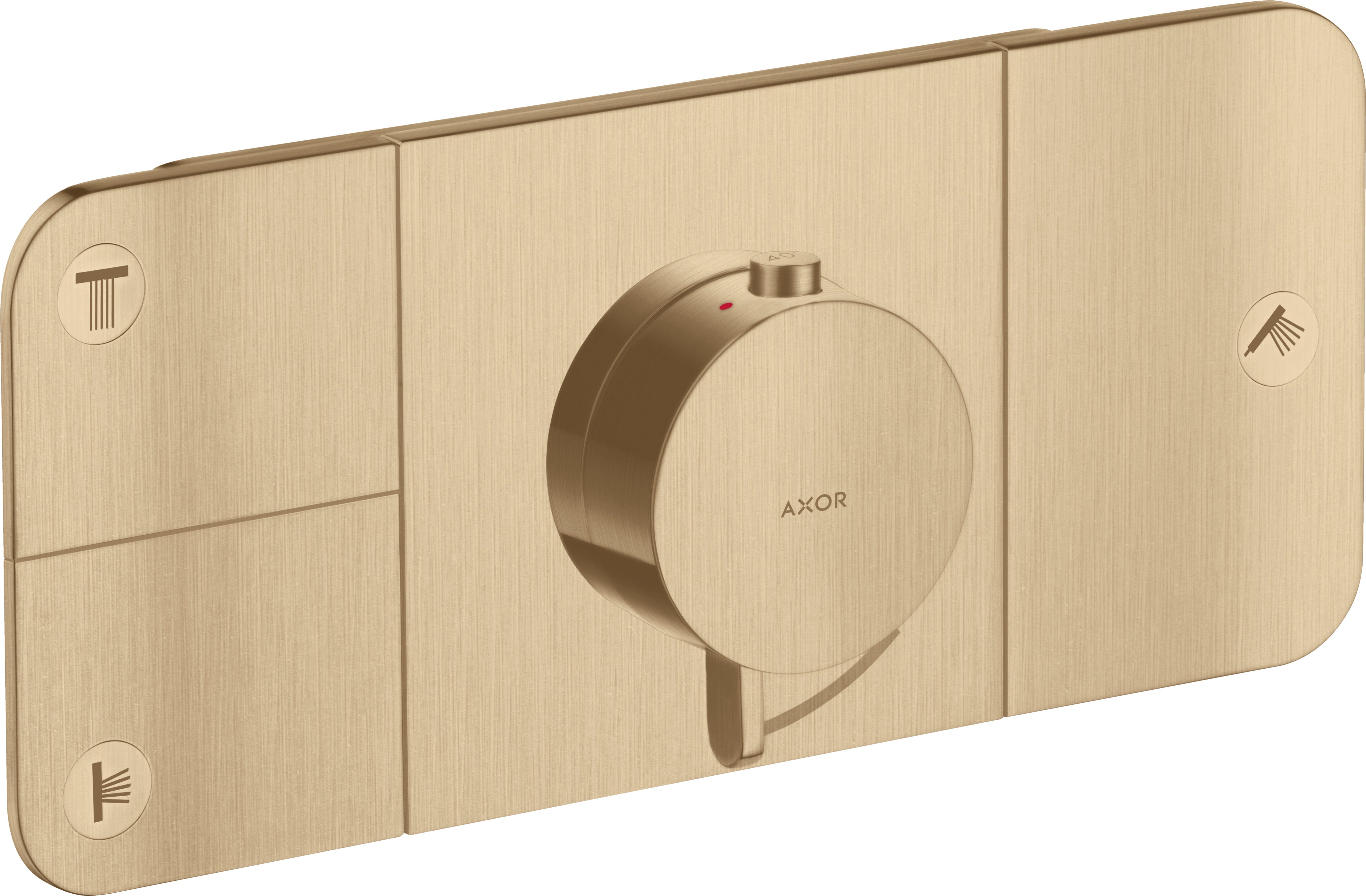 AXOR One Thermostatic module for concealed installation for 3 outlets
