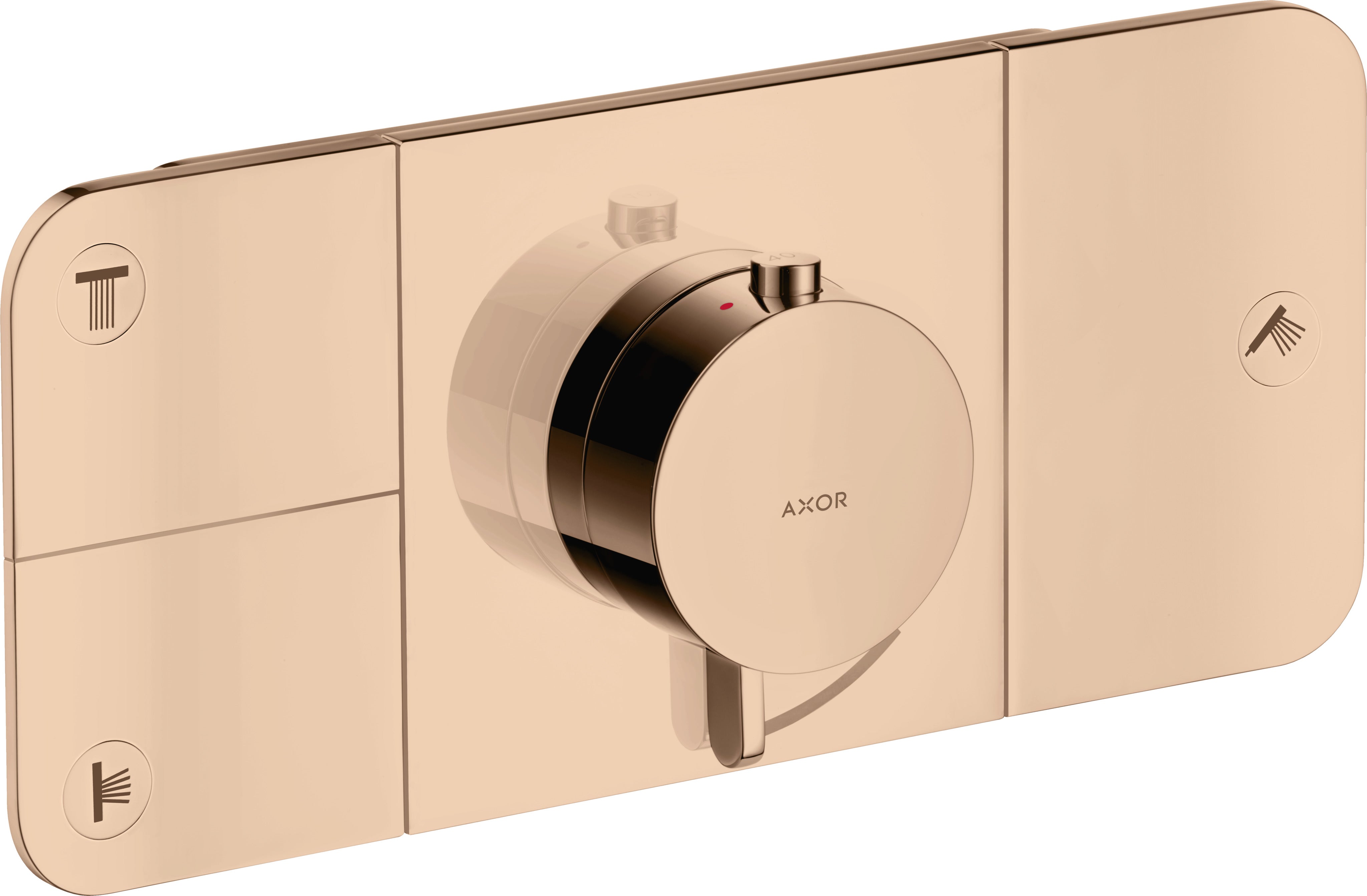AXOR One Thermostatic module for concealed installation for 3 outlets