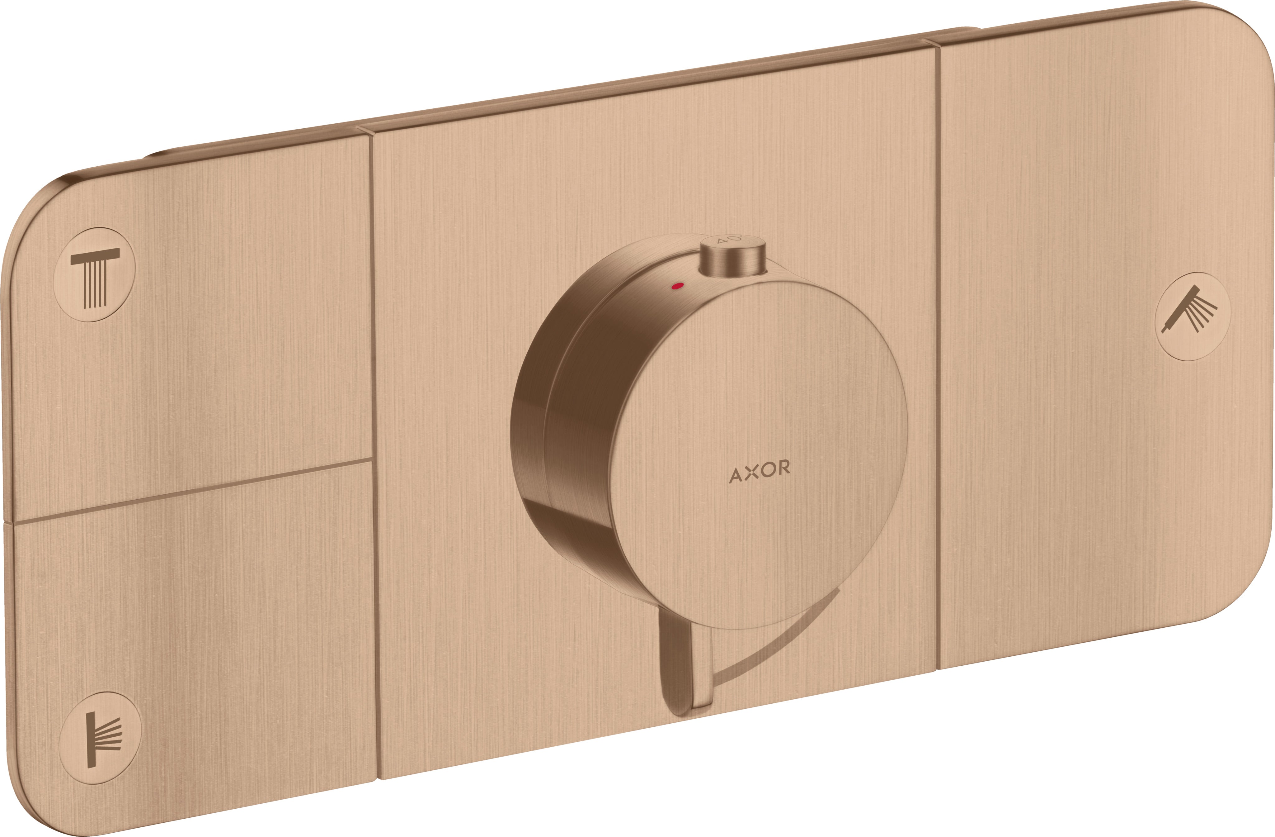 AXOR One Thermostatic module for concealed installation for 3 outlets