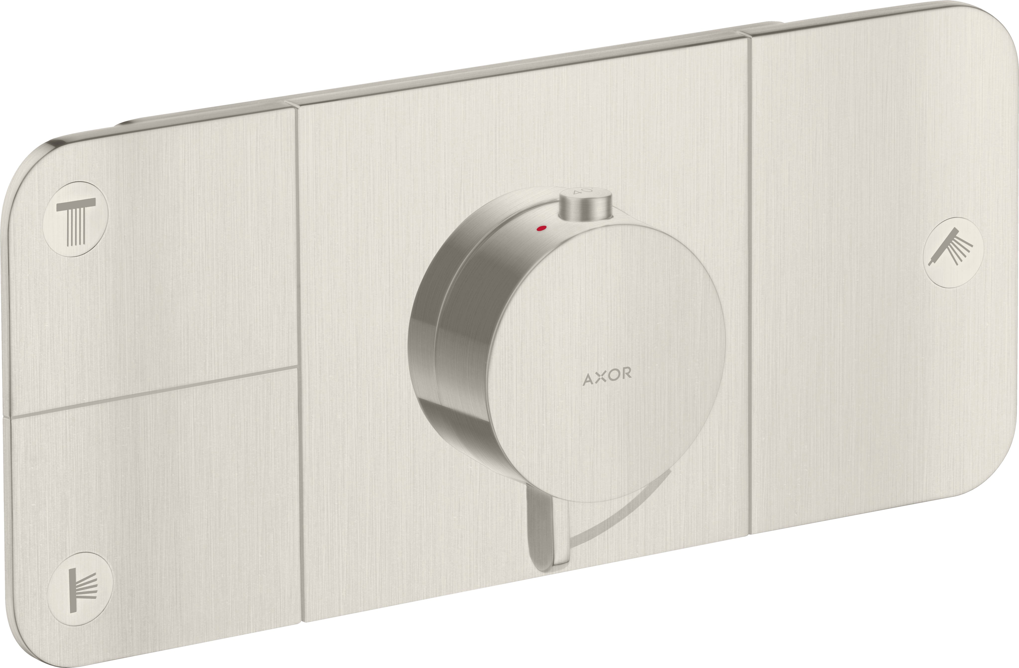 AXOR One Thermostatic module for concealed installation for 3 outlets