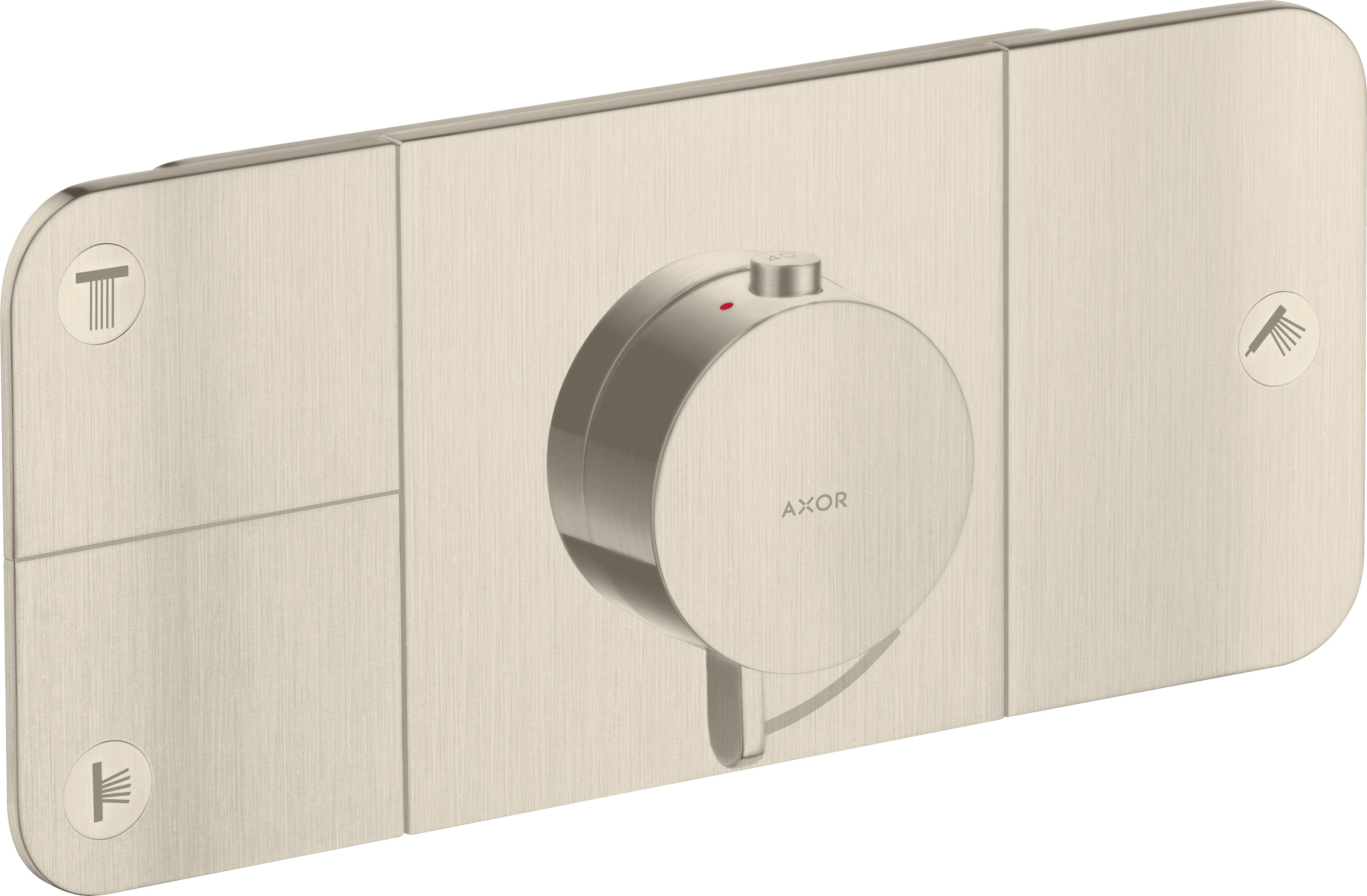 AXOR One Thermostatic module for concealed installation for 3 outlets