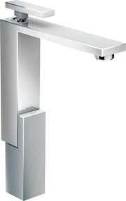 AXOR Edge Single lever basin mixer 280 with push-open waste - diamond cut