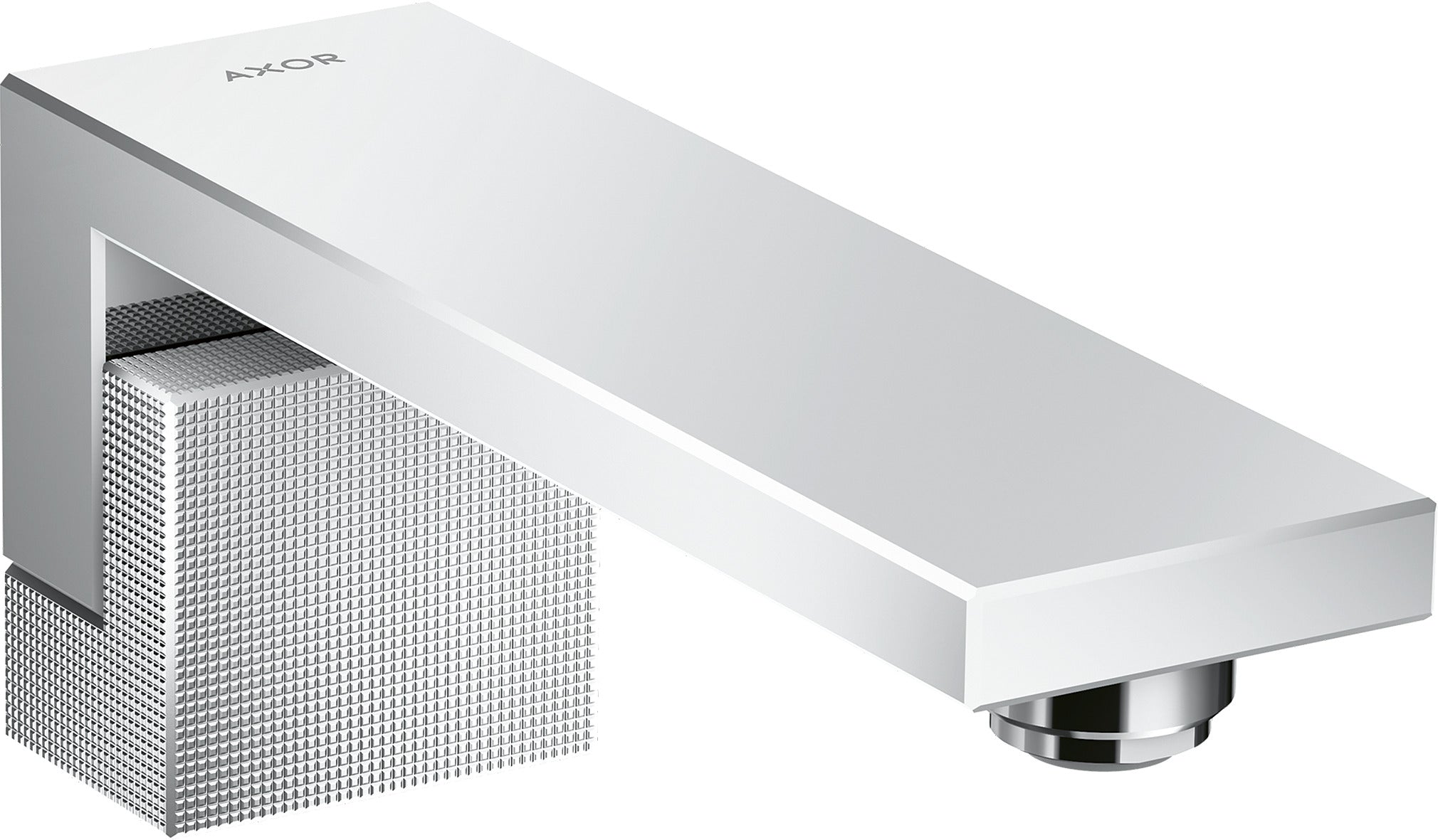 AXOR Edge Bath spout - diamond cut