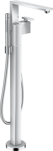 AXOR Edge Single lever bath mixer floor-standing - diamond cut