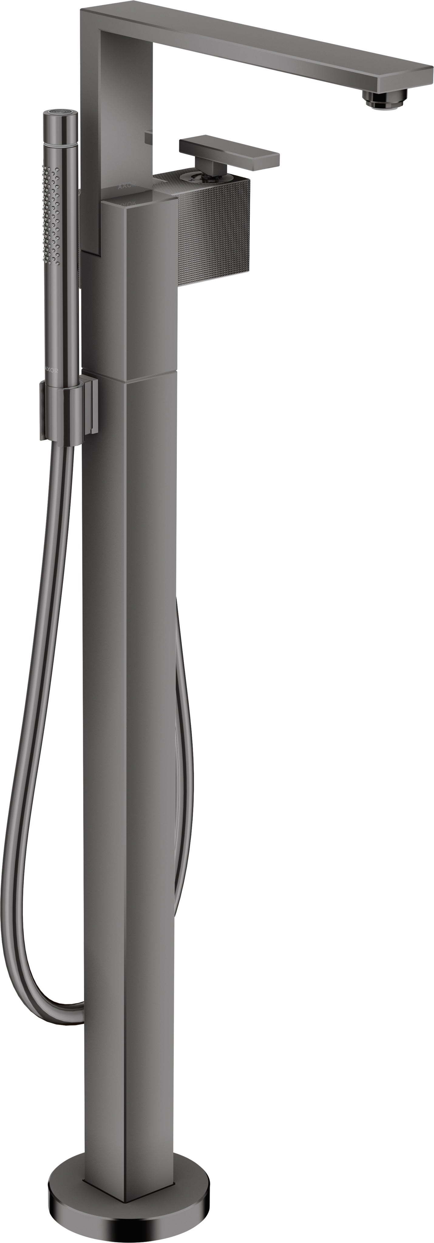 AXOR Edge Single lever bath mixer floor-standing - diamond cut