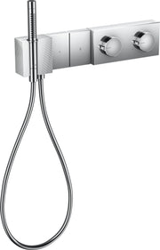AXOR Edge Thermostatic module Select 470/100 for concealed installation for 2 outlets - diamond cut