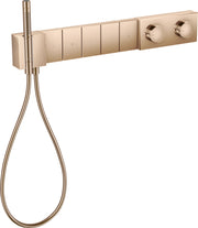 AXOR Edge Thermostatic module Select 680/100 for concealed installation for 5 outlets - diamond cut