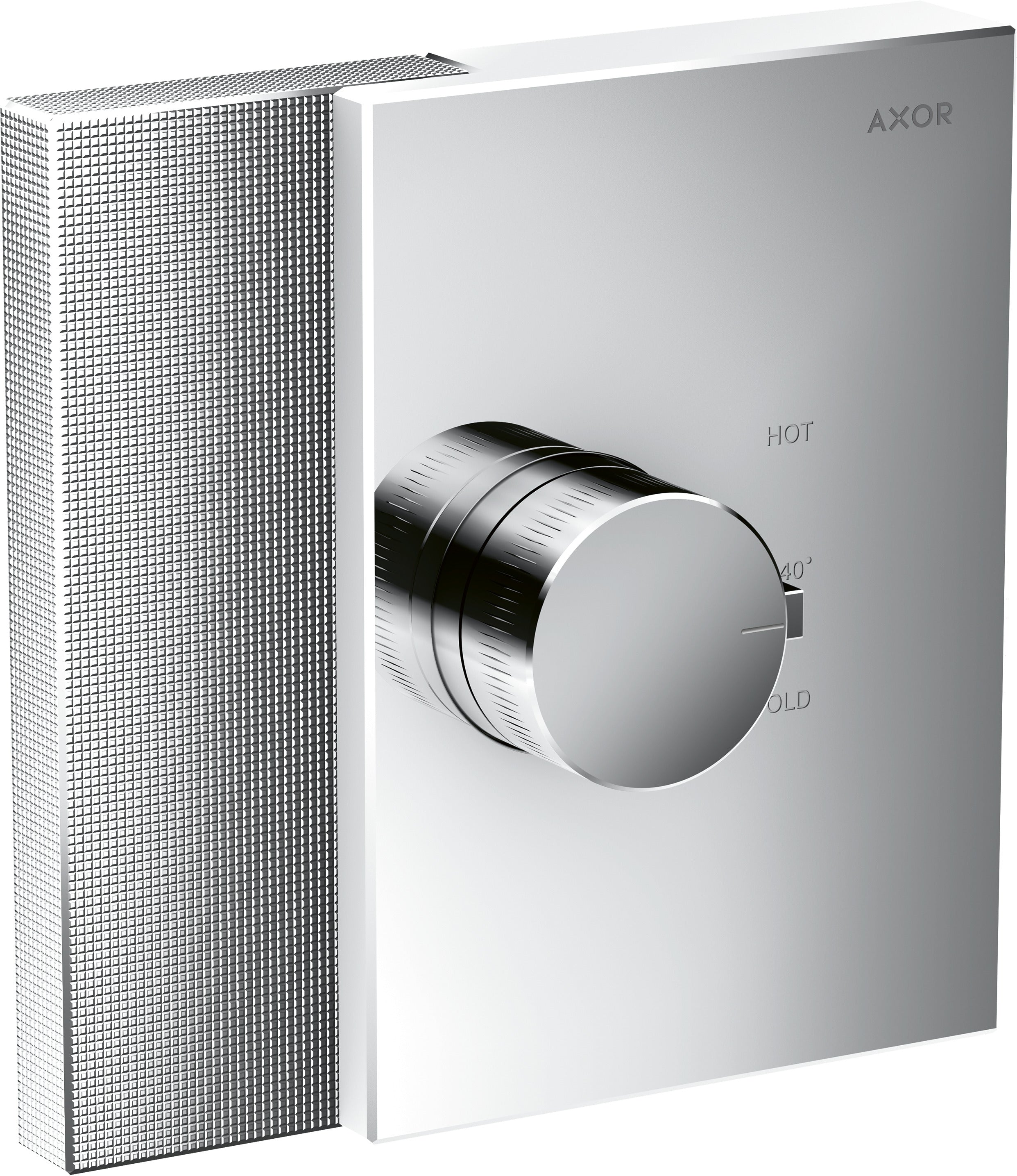 AXOR Edge Thermostatic mixer HighFlow for concealed installation - diamond cut