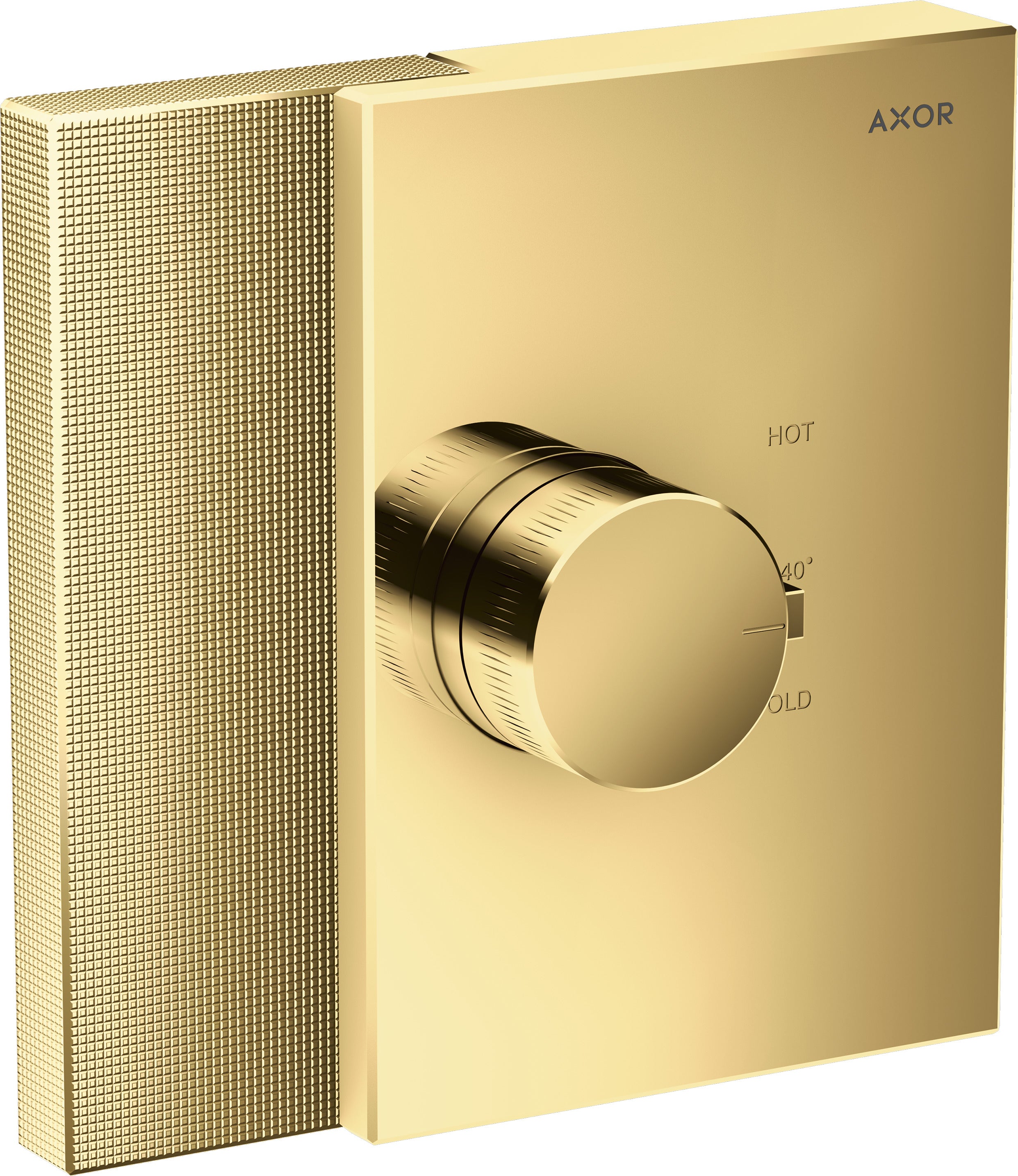 AXOR Edge Thermostatic mixer HighFlow for concealed installation - diamond cut