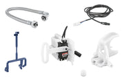 Installation kit for automatic flush and pre-flush