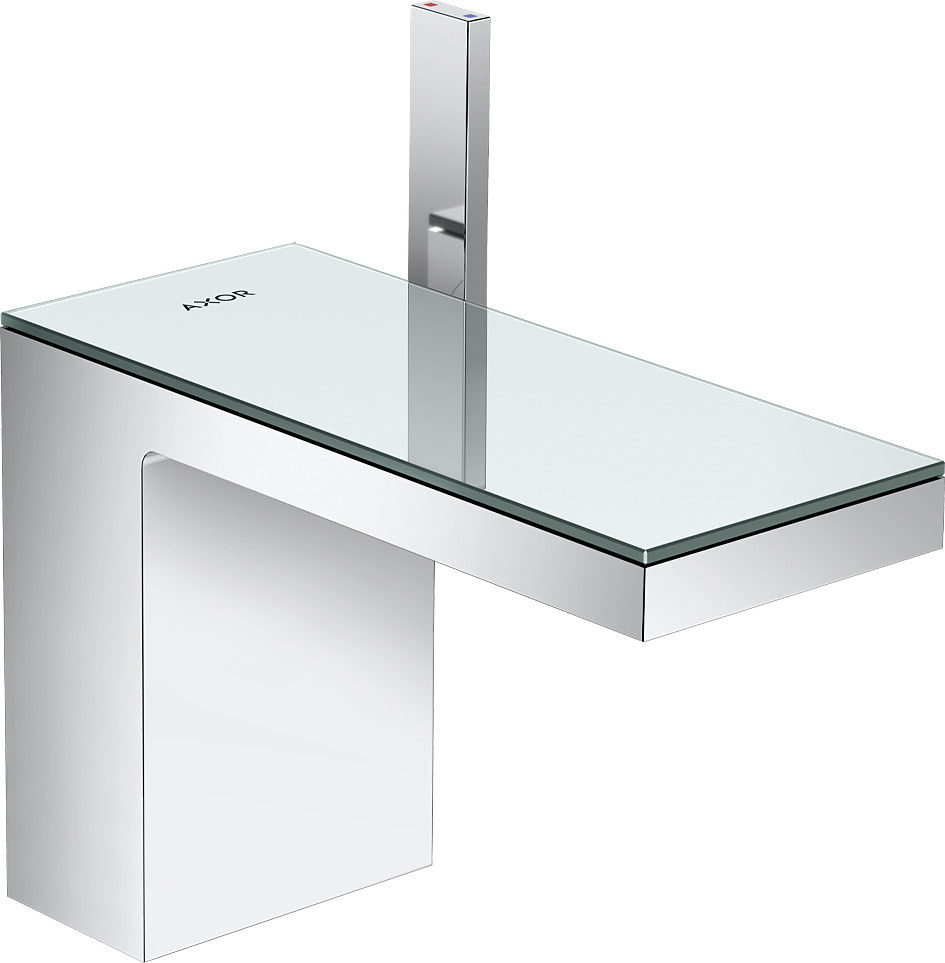 AXOR MyEdition Single lever basin mixer 110 with push-open waste set without plate