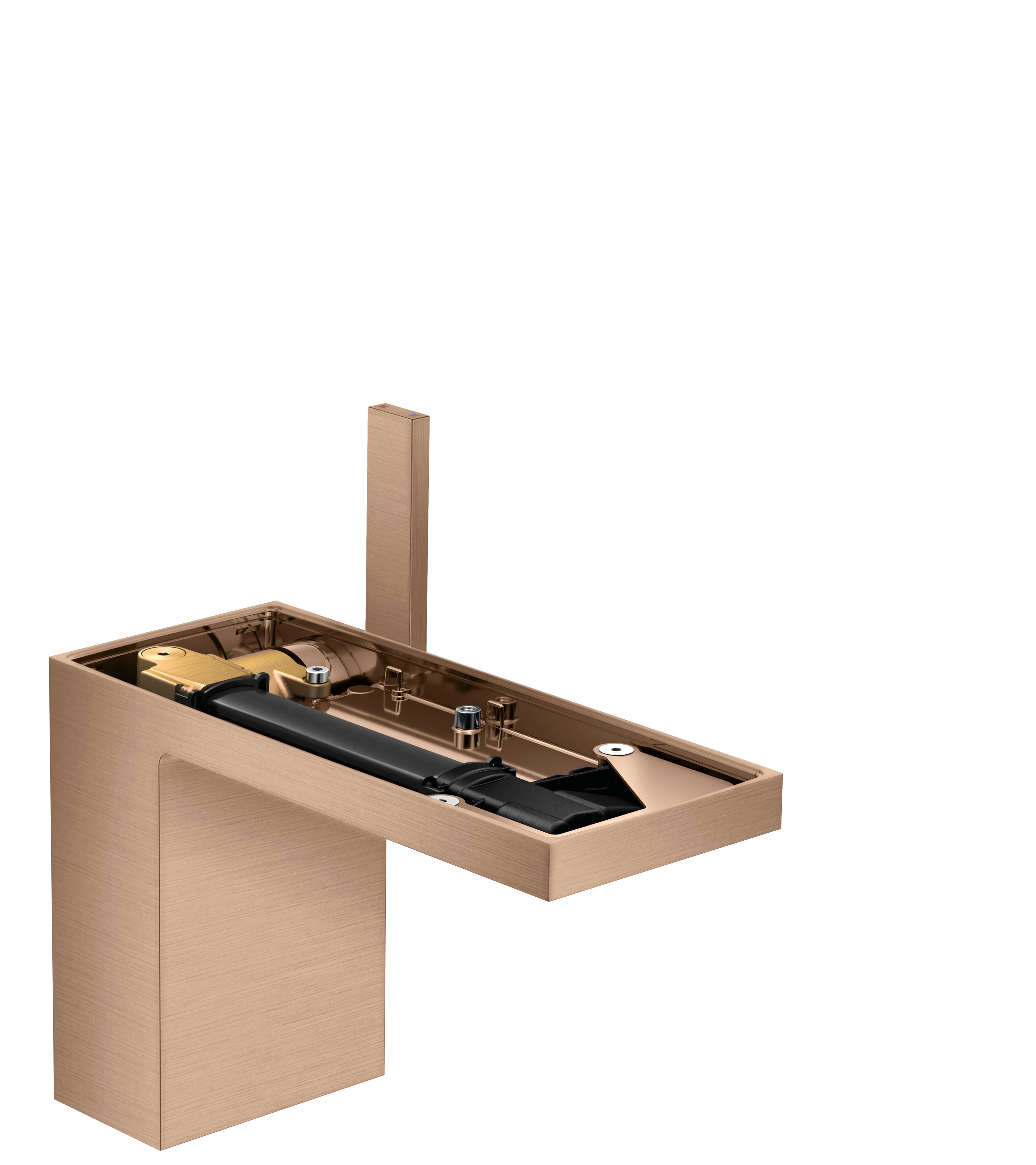 AXOR MyEdition Single lever basin mixer 110 with push-open waste set without plate