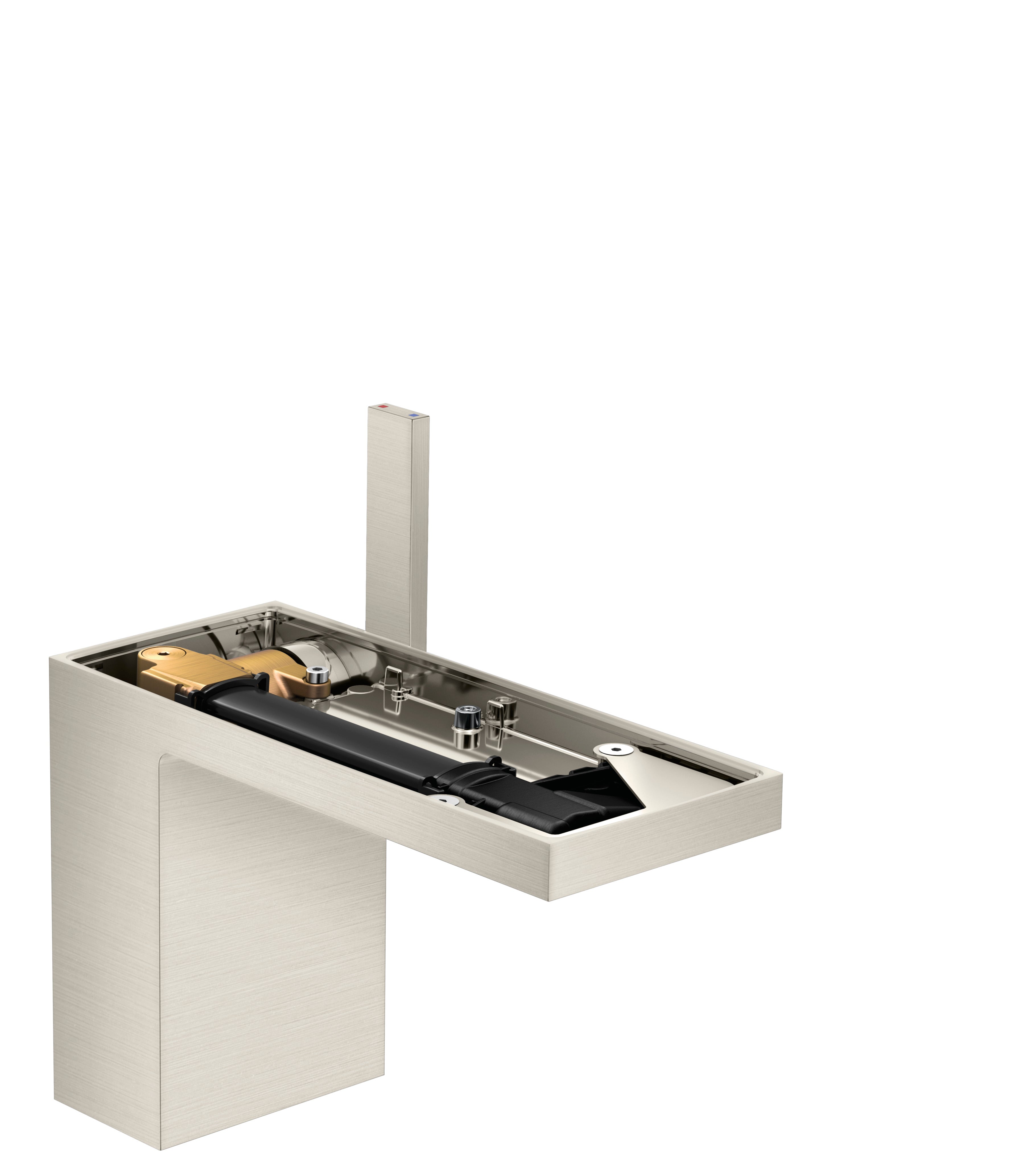 AXOR MyEdition Single lever basin mixer 110 with push-open waste set without plate