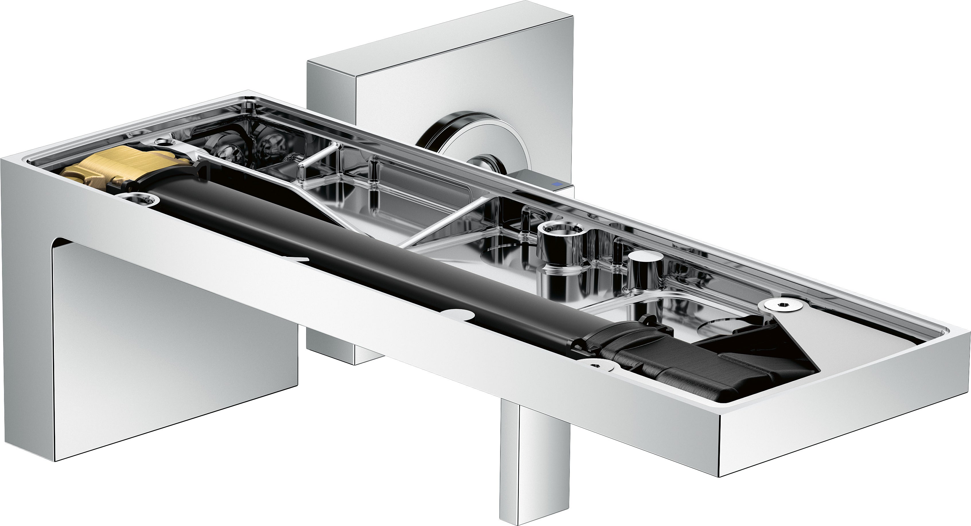 AXOR MyEdition Single lever basin mixer for concealed installation wall-mounted with spout 221 mm without plate