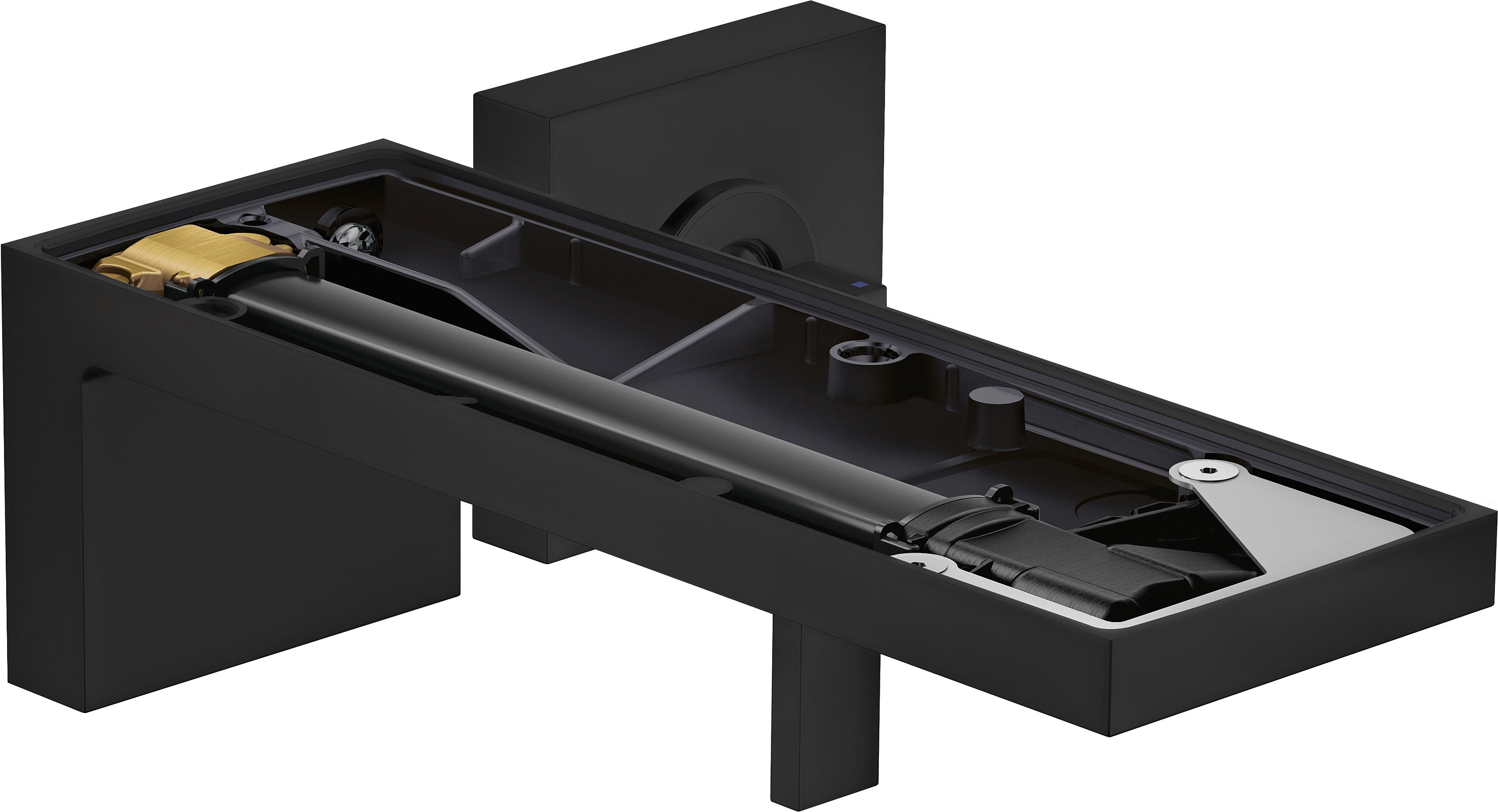 AXOR MyEdition Single lever basin mixer for concealed installation wall-mounted with spout 221 mm without plate