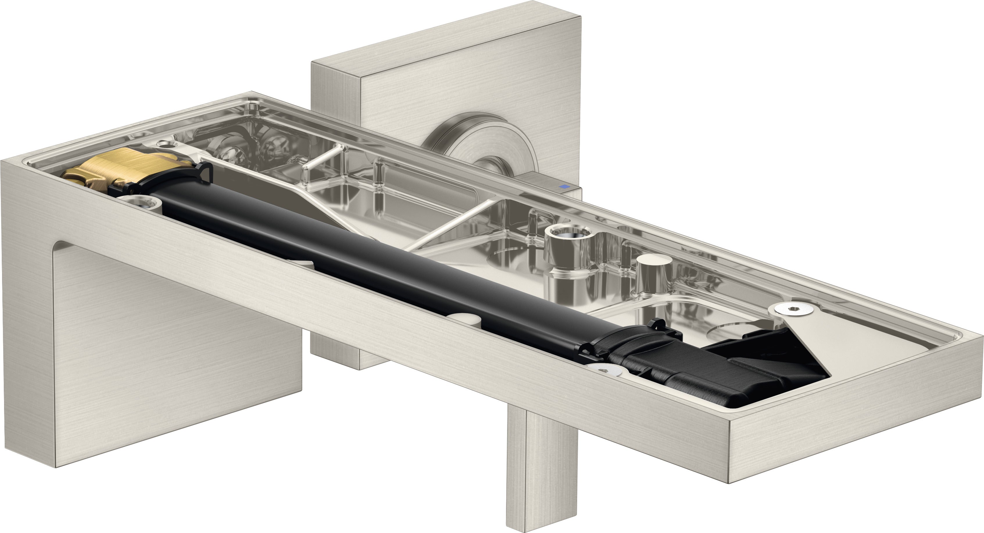 AXOR MyEdition Single lever basin mixer for concealed installation wall-mounted with spout 221 mm without plate