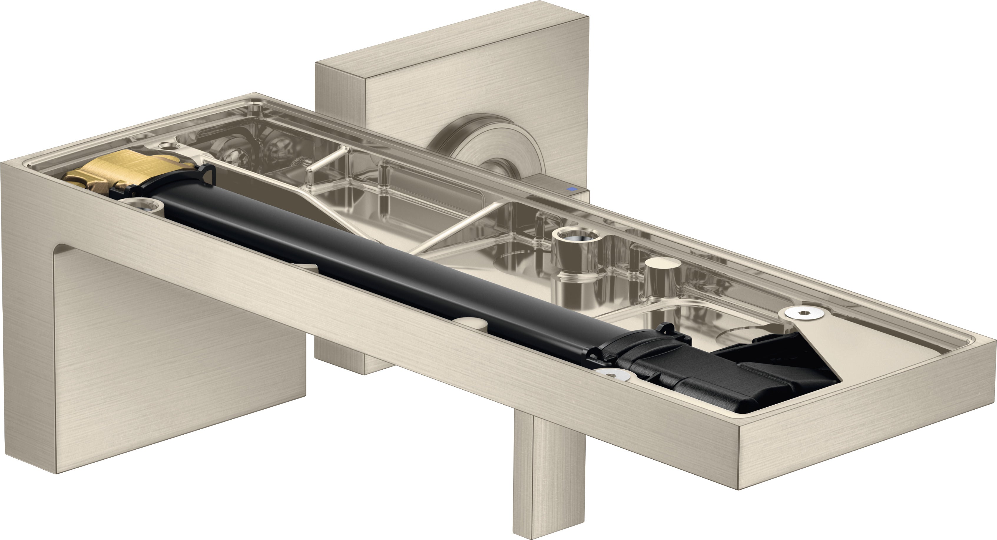 AXOR MyEdition Single lever basin mixer for concealed installation wall-mounted with spout 221 mm without plate