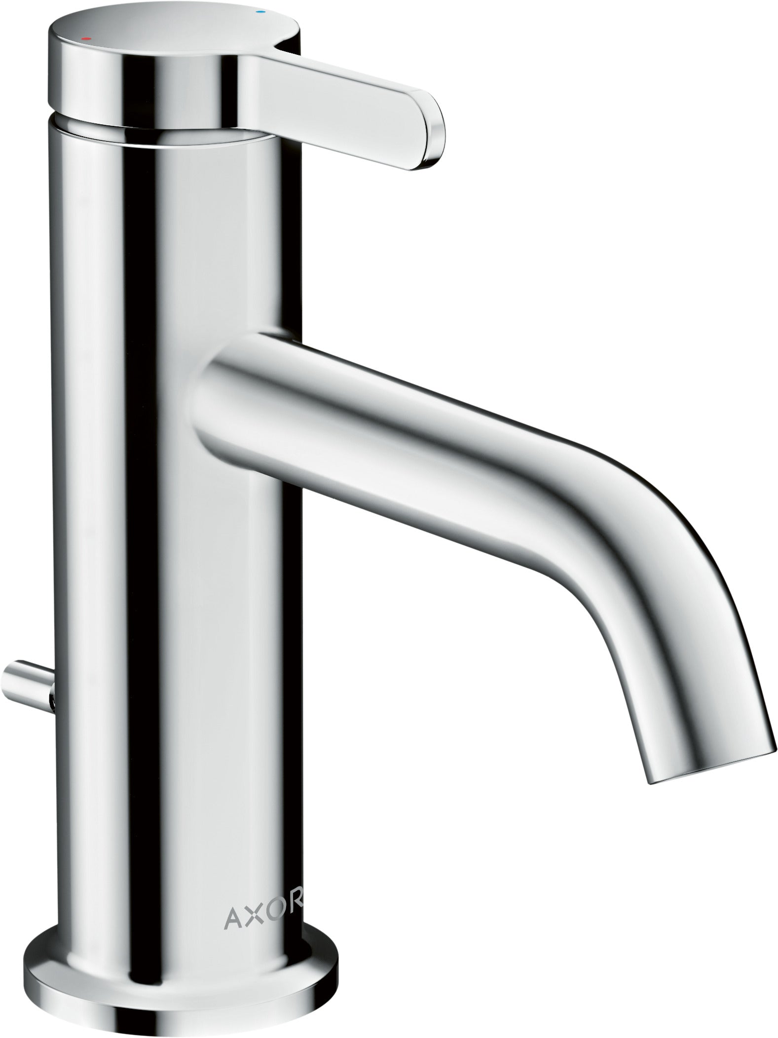 AXOR One Single lever basin mixer 70 with lever handle and pop-up waste set