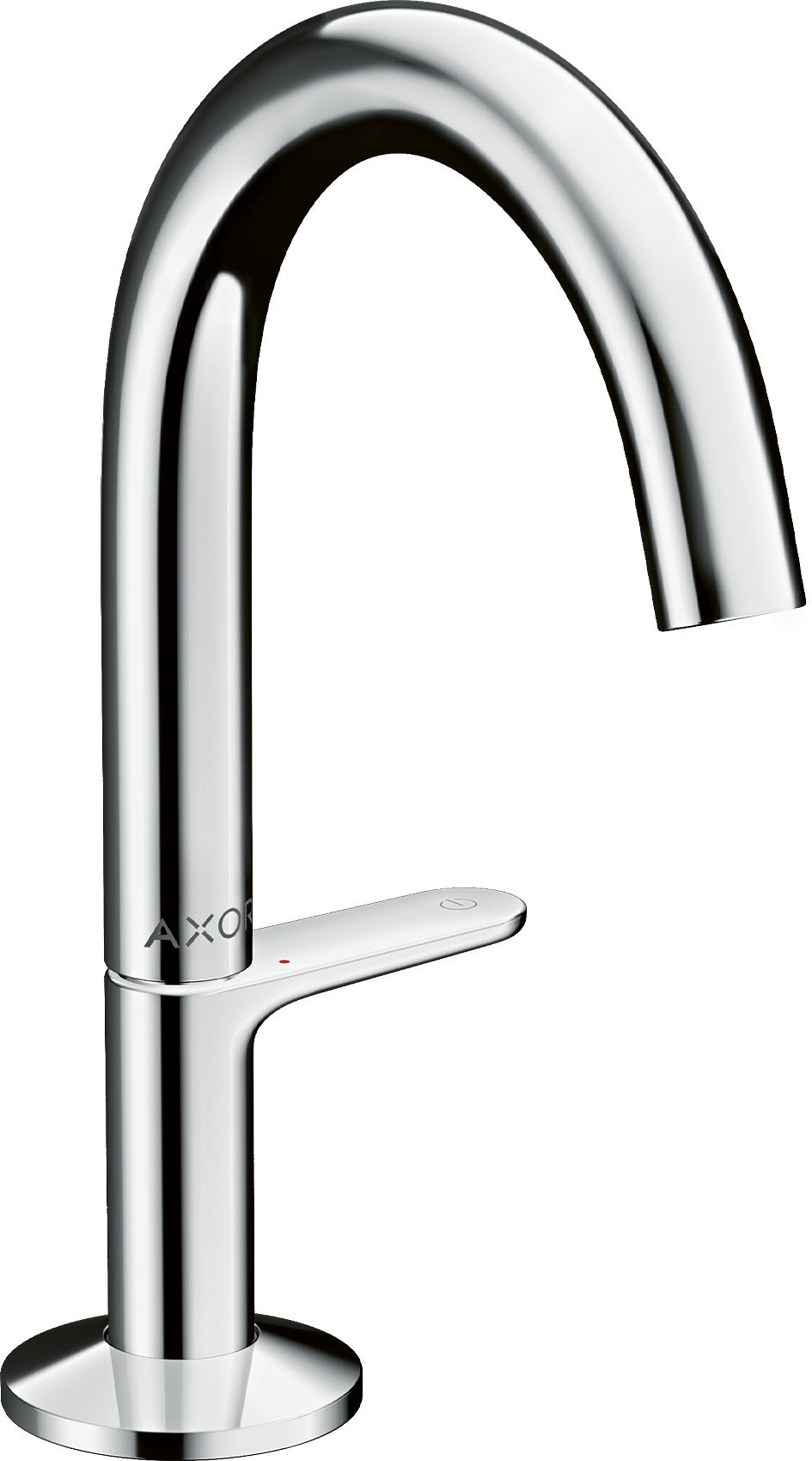 AXOR One Basin mixer Select 140 with push-open waste set