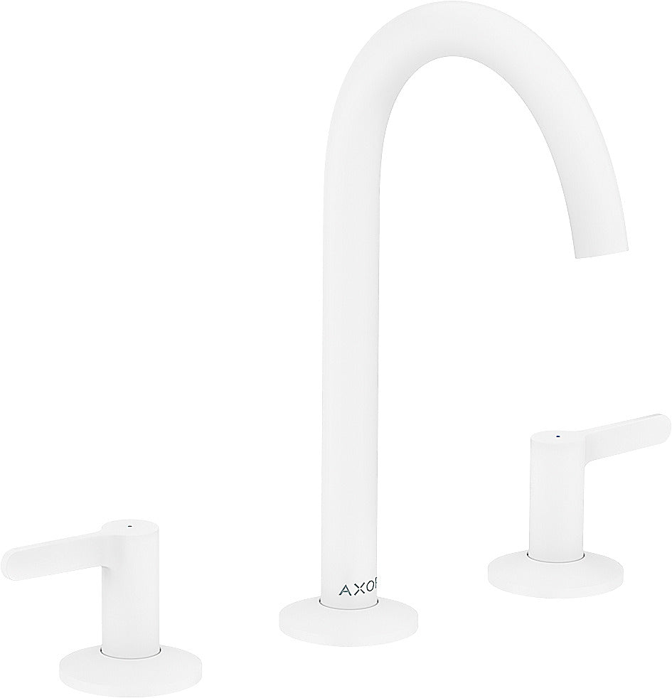 AXOR One 3-hole basin mixer 170 with lever handles and push-open waste set
